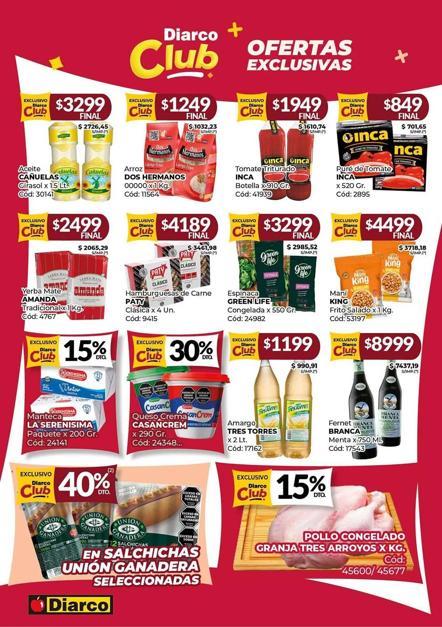 Ofertas de Catálogo Diarco 26 de mayo al 1 de junio 2025 - Página 7 del catálogo