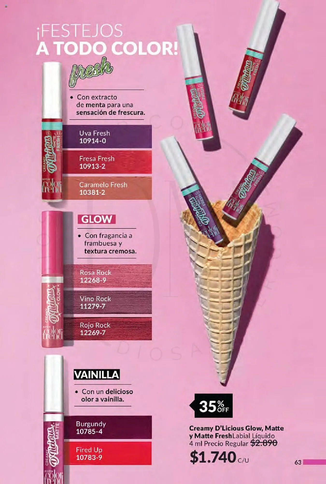 Ofertas de Catálogo Avon 30 de noviembre al 13 de diciembre 2023 - Página 63 del catálogo