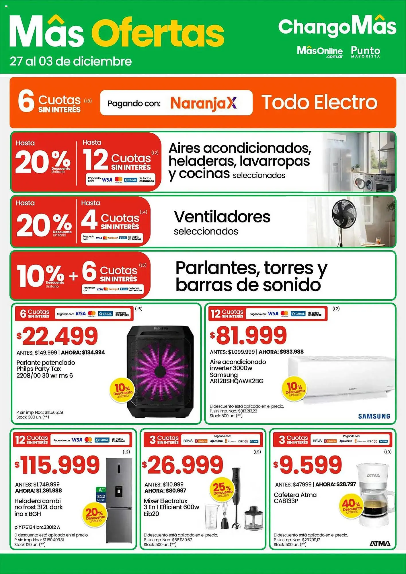 Ofertas de Catálogo Changomas 27 de noviembre al 3 de diciembre 2025 - Página 12 del catálogo