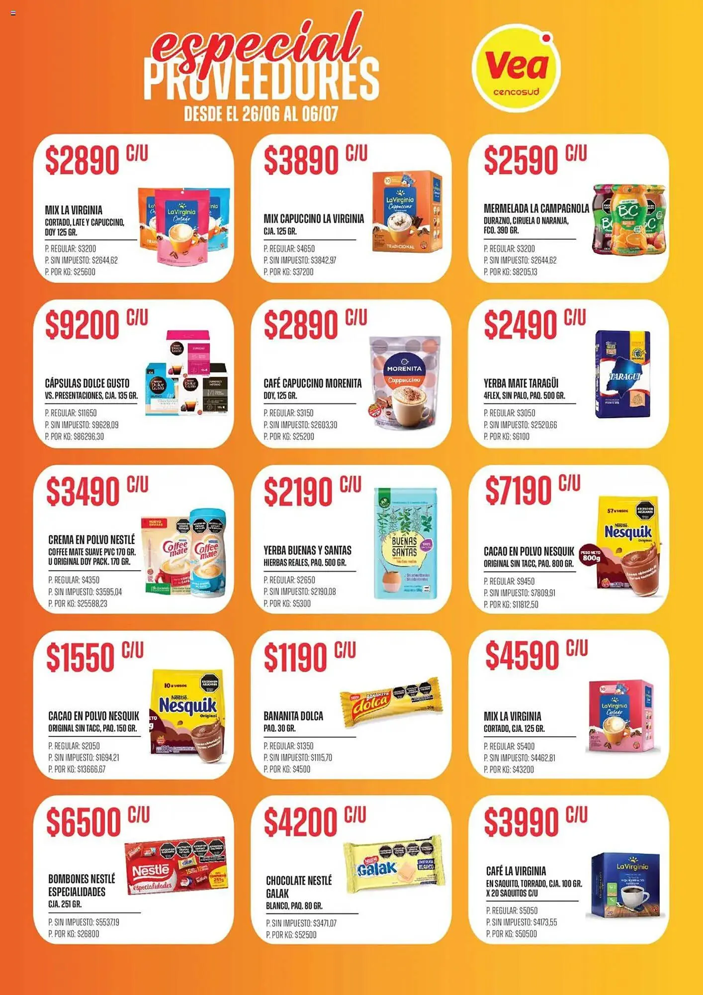 Ofertas de Catálogo Supermercados Vea 26 de junio al 6 de julio 2025 - Página 2 del catálogo