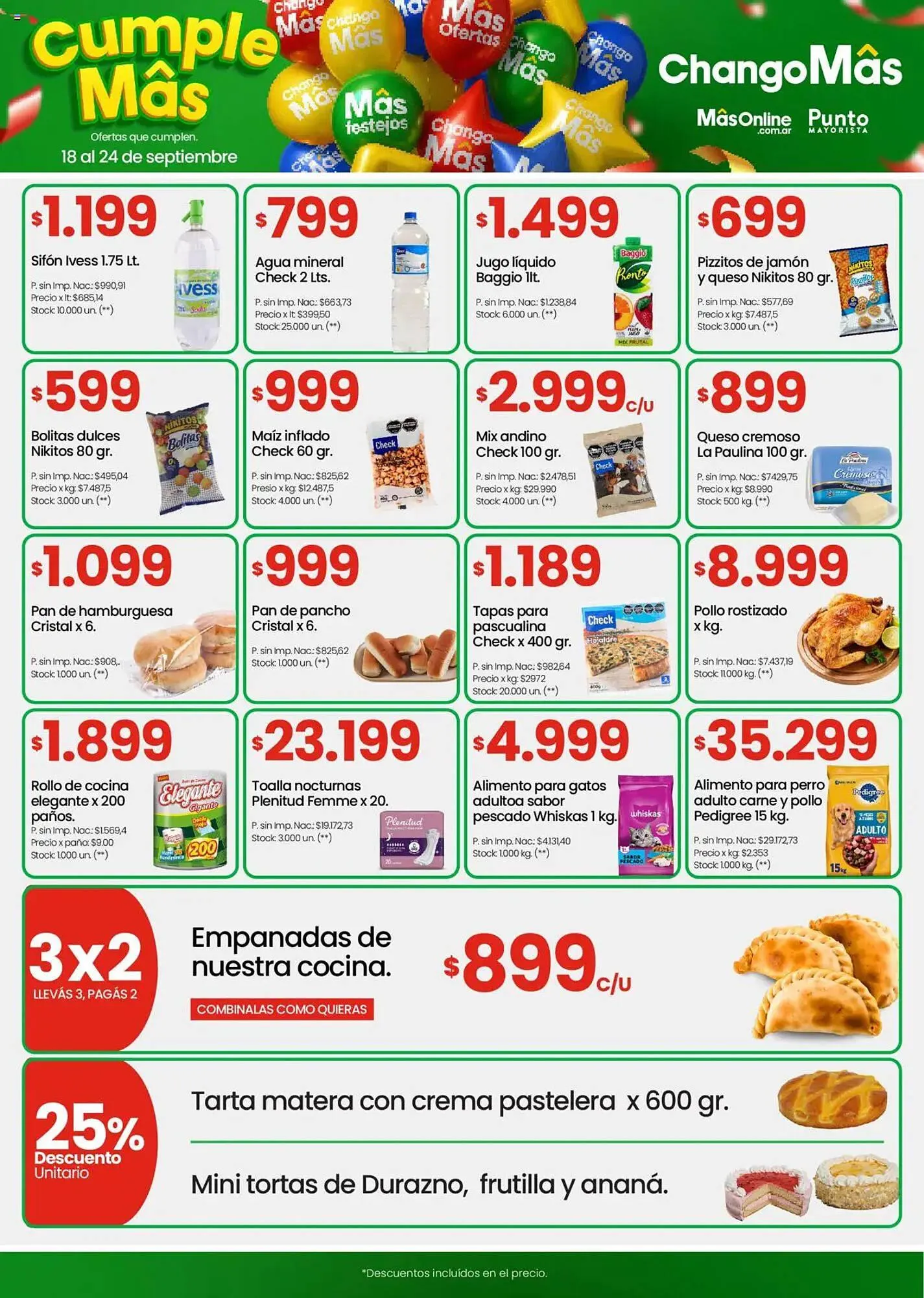 Ofertas de Catálogo Changomas 18 de septiembre al 24 de septiembre 2025 - Página 6 del catálogo