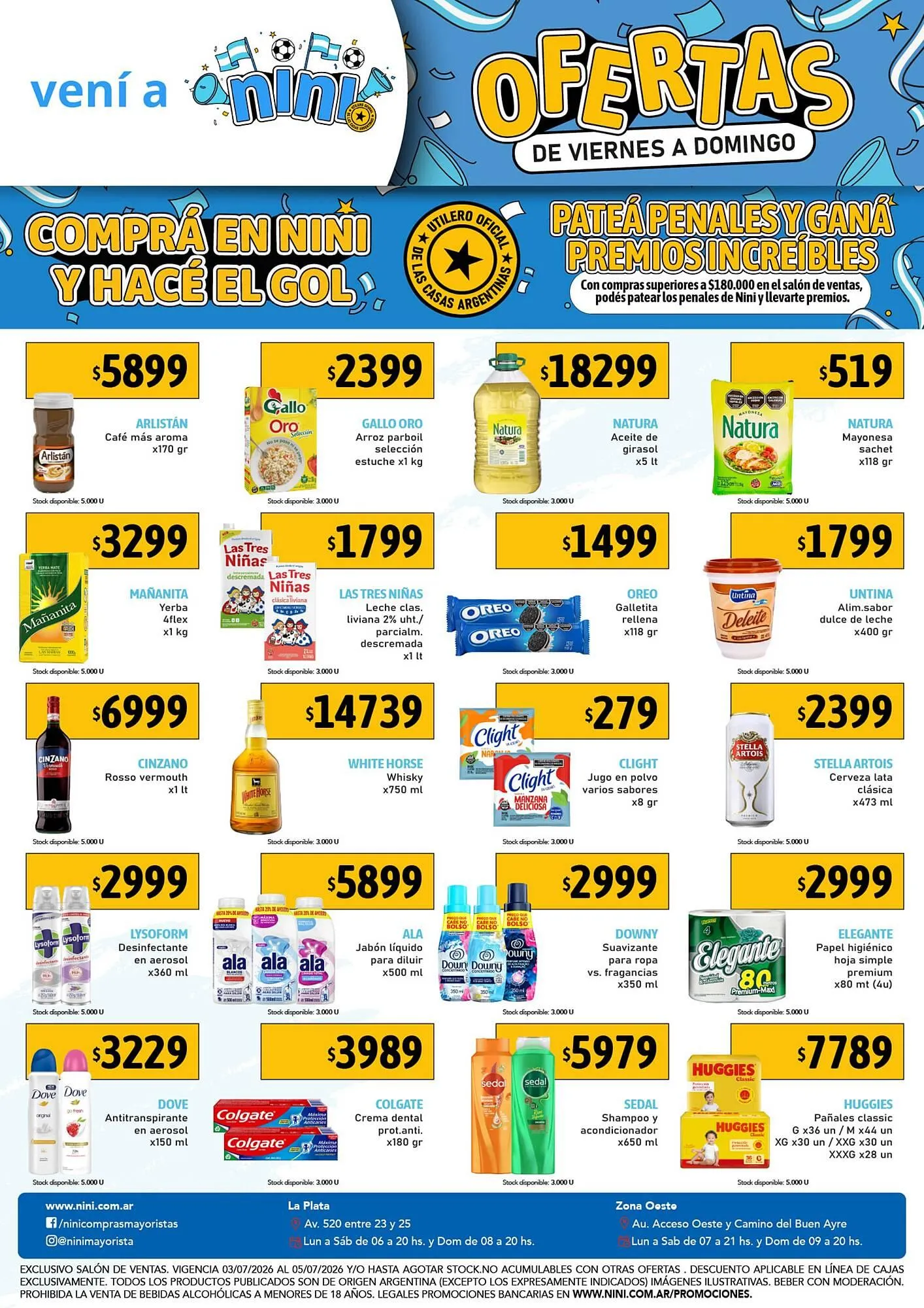 Ofertas de Catálogo Nini Mayorista 3 de julio al 5 de julio 2026 - Página 1 del catálogo