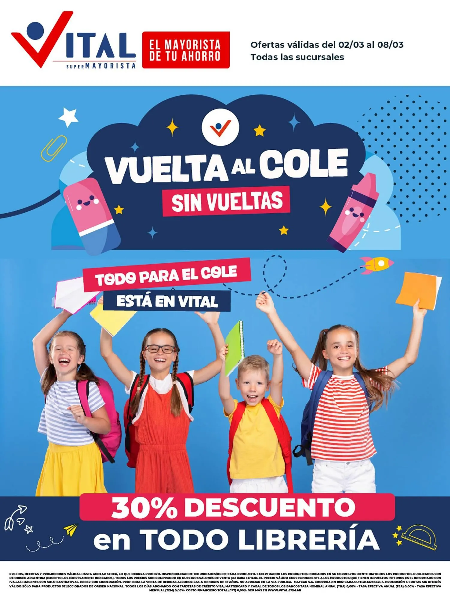 Ofertas de Catálogo Supermayorista Vital 3 de marzo al 8 de marzo 2026 - Página 1 del catálogo