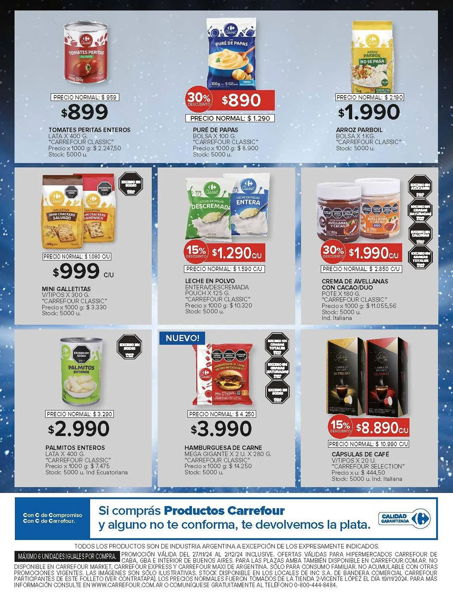 Ofertas de Catálogo Carrefour 27 de noviembre al 2 de diciembre 2024 - Página 8 del catálogo