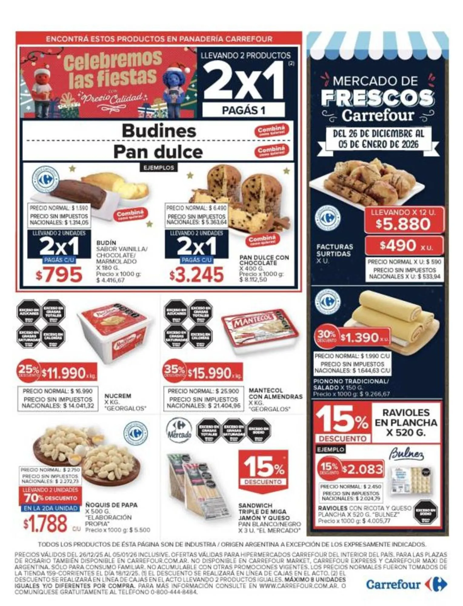Ofertas de Catálogo Carrefour 26 de diciembre al 6 de enero 2026 - Página 19 del catálogo