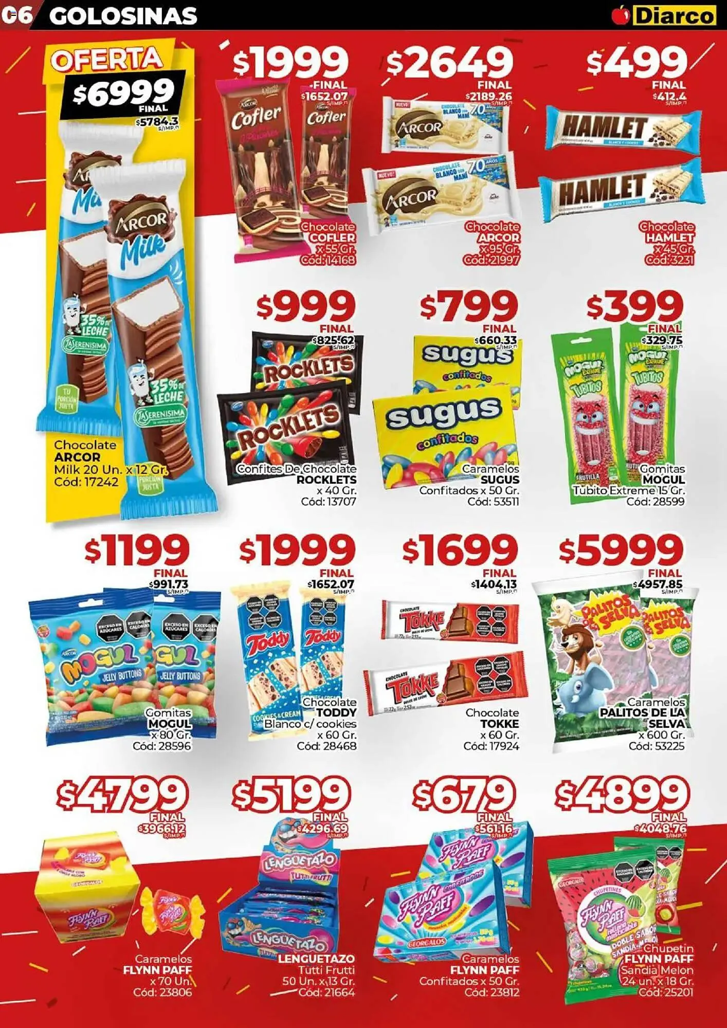 Ofertas de Catálogo Diarco 18 de agosto al 22 de agosto 2025 - Página 6 del catálogo