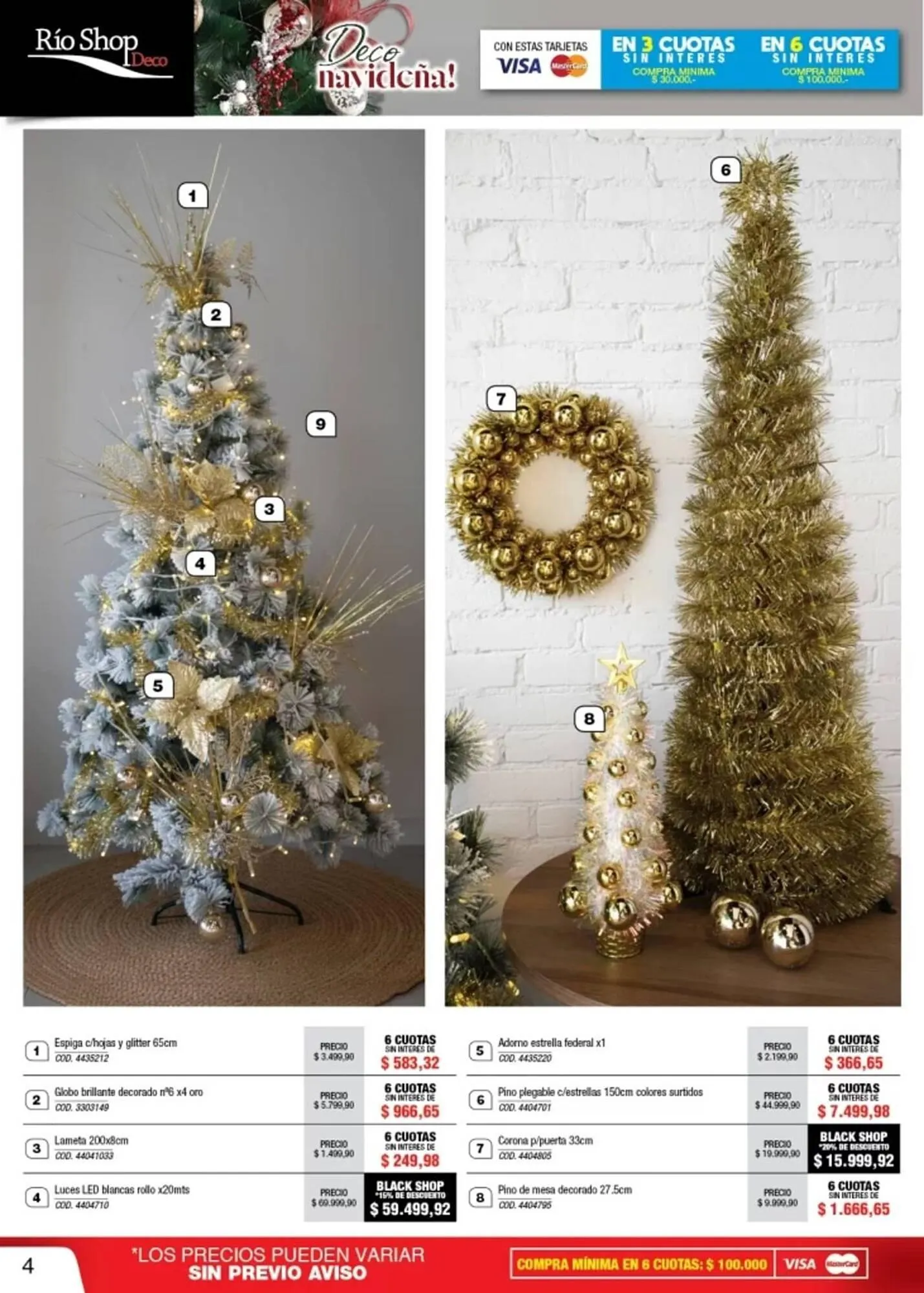 Ofertas de Catálogo Rio Shop Deco 1 de diciembre al 31 de diciembre 2025 - Página 4 del catálogo
