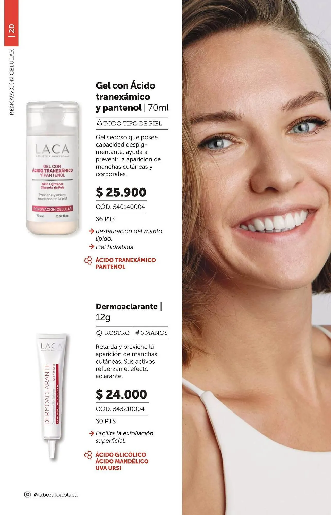 Ofertas de Catálogo Laboratorio LACA 8 de mayo al 31 de mayo 2025 - Página 20 del catálogo