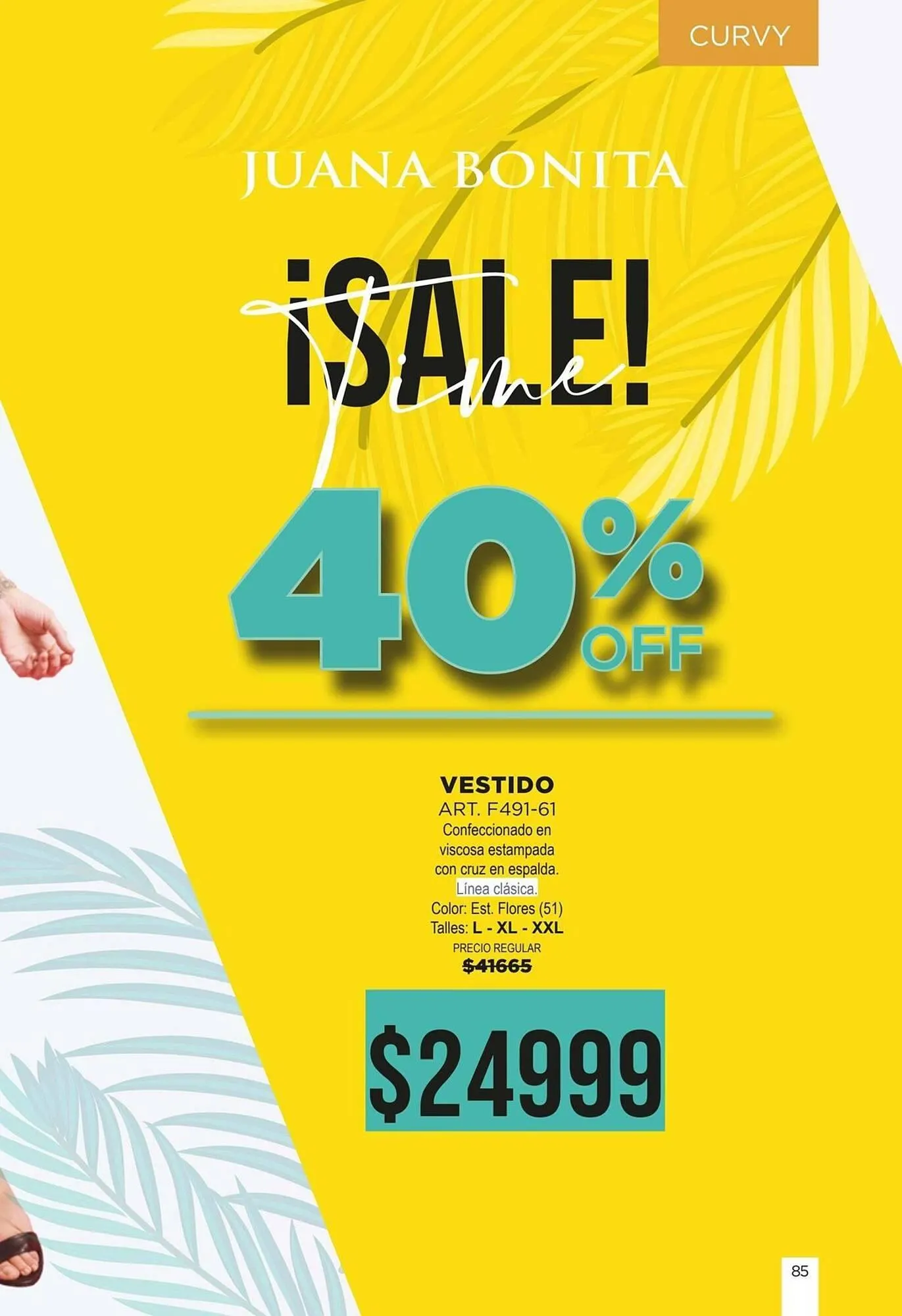 Ofertas de Catálogo Juana Bonita 9 de abril al 22 de abril 2025 - Página 85 del catálogo