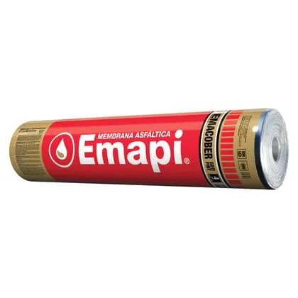 Membrana en rollo con aluminio 43 kg p400al40