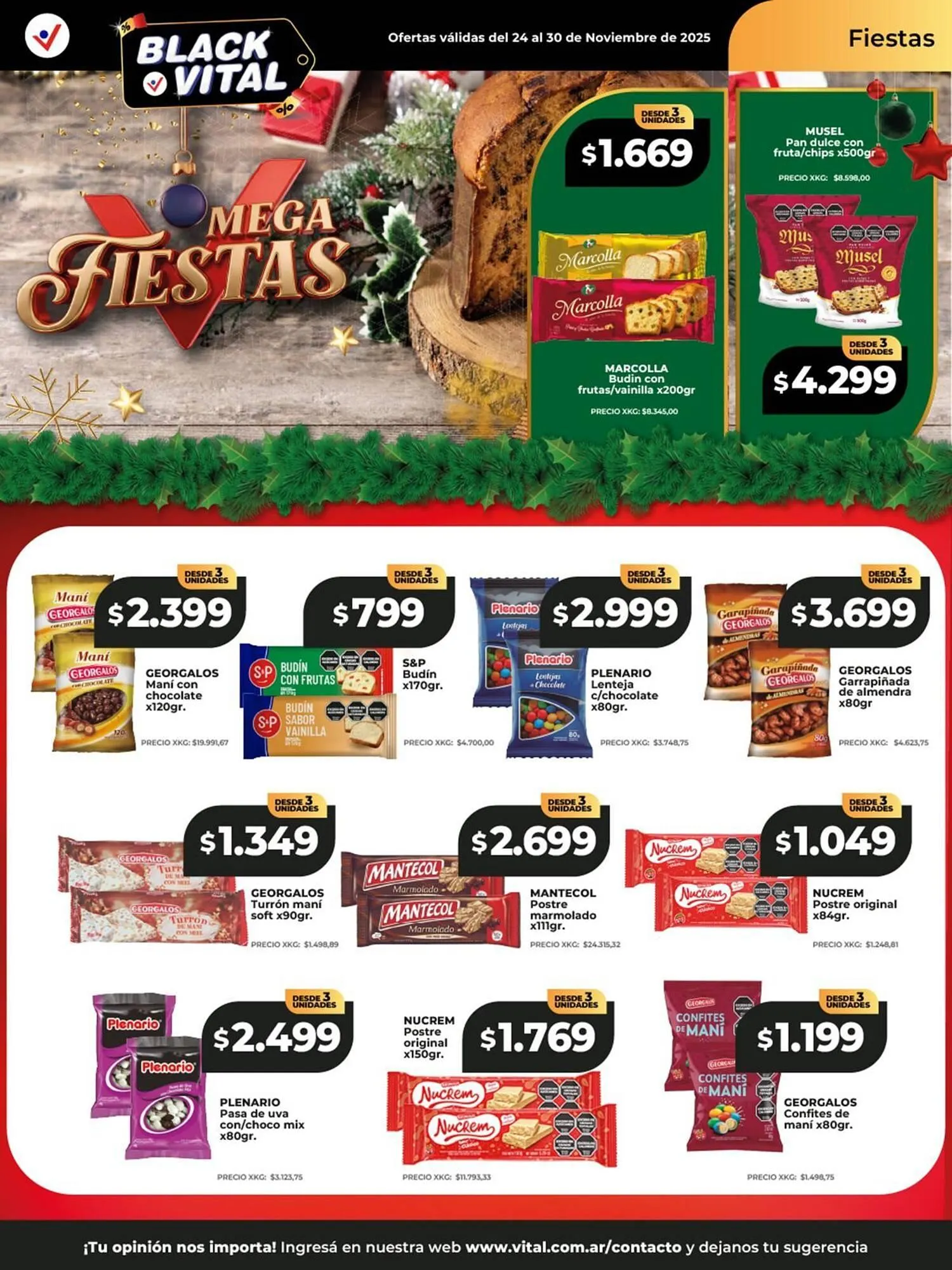 Ofertas de Catálogo Supermayorista Vital 24 de noviembre al 30 de noviembre 2025 - Página 14 del catálogo