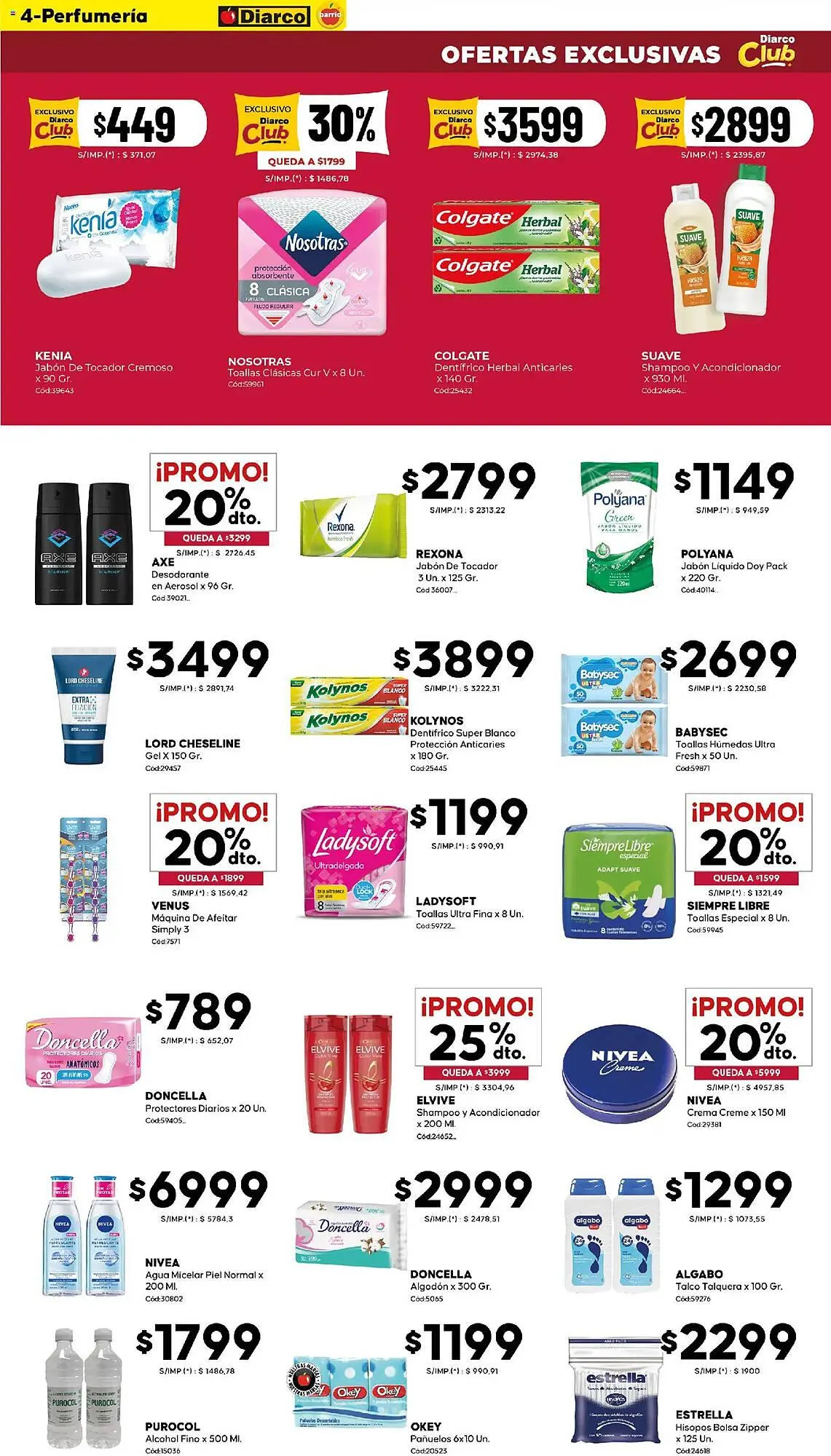 Ofertas de Catálogo Diarco 1 de diciembre al 5 de diciembre 2025 - Página 4 del catálogo