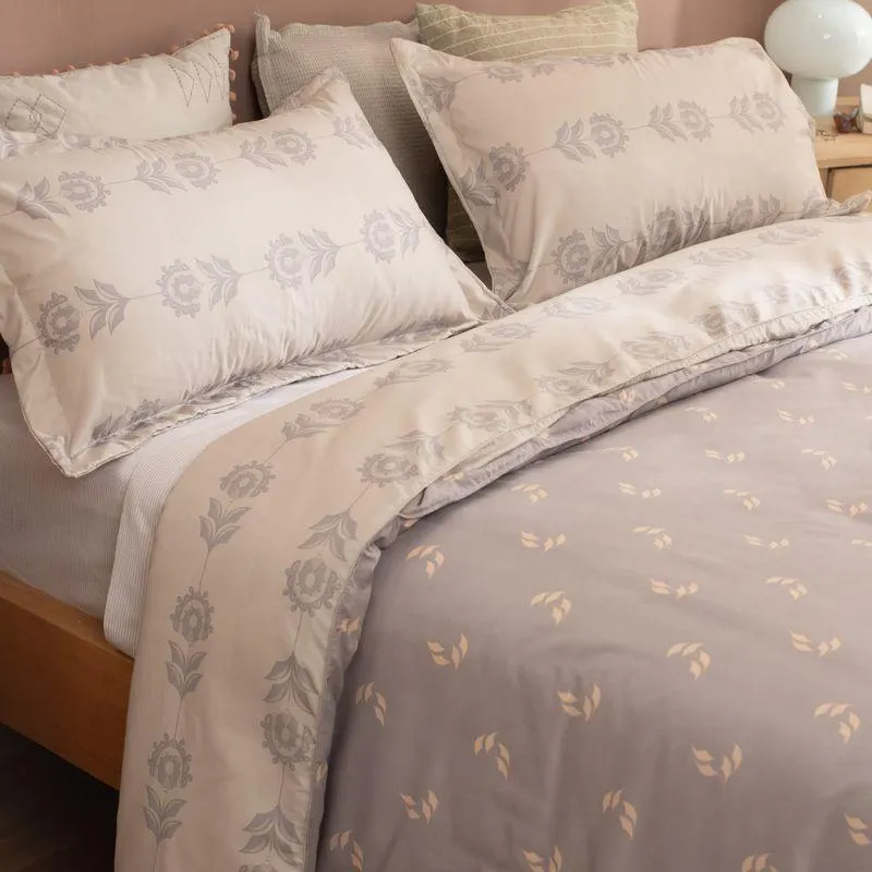 Funda de Acolchado King Size Flor Earthly