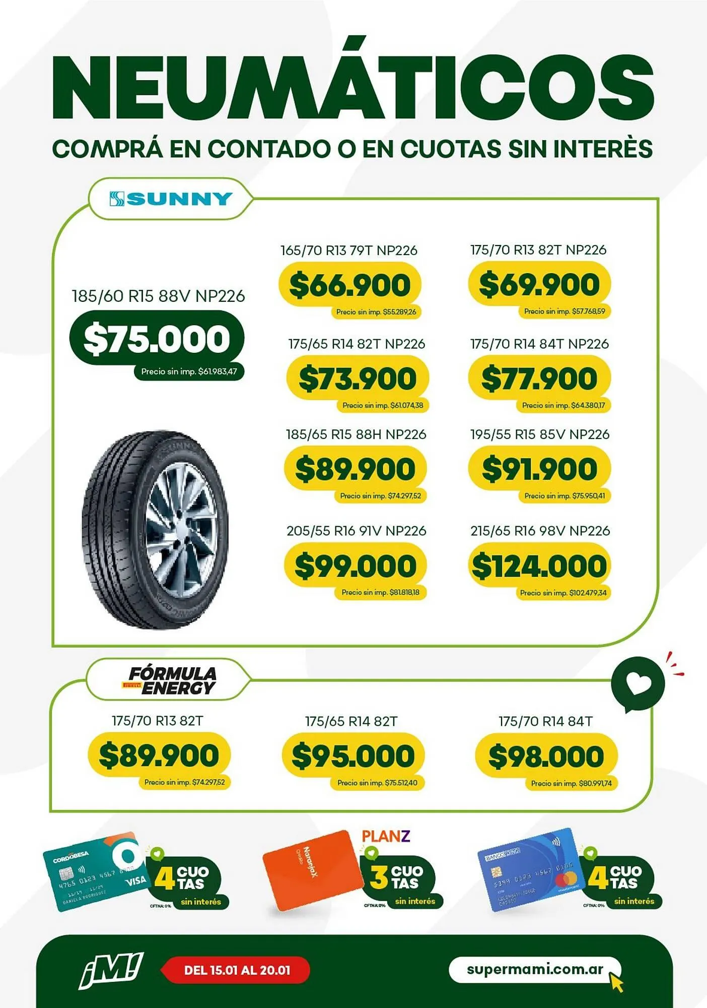 Ofertas de Catálogo Super MAMI 14 de enero al 20 de enero 2026 - Página 7 del catálogo