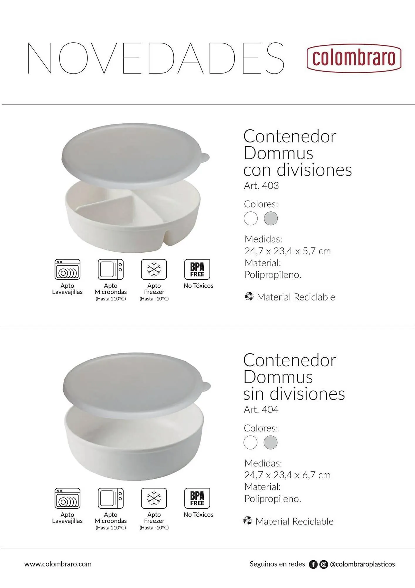 Ofertas de Catálogo Colombraro 20 de abril al 14 de mayo 2026 - Página 9 del catálogo