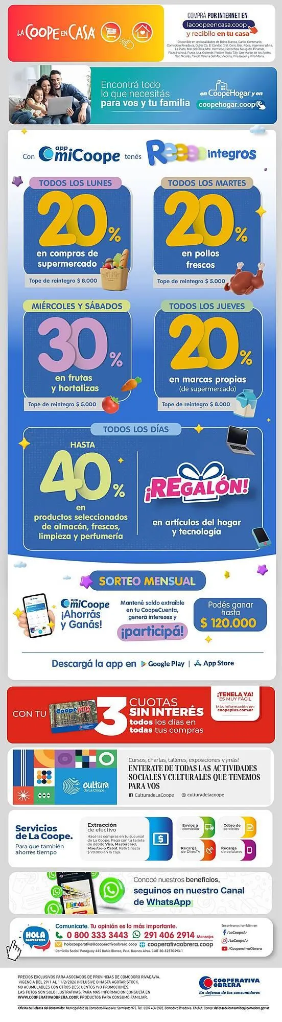 Ofertas de Catálogo Cooperativa Obrera 29 de enero al 11 de febrero 2026 - Página 10 del catálogo