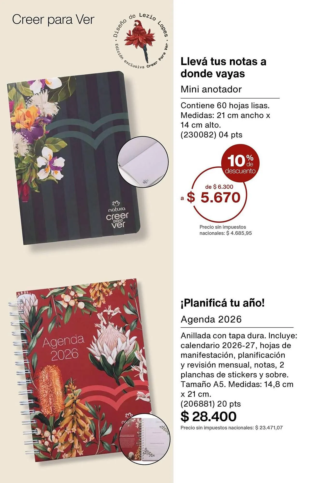 Ofertas de Catálogo Natura 1 de marzo al 31 de marzo 2026 - Página 261 del catálogo