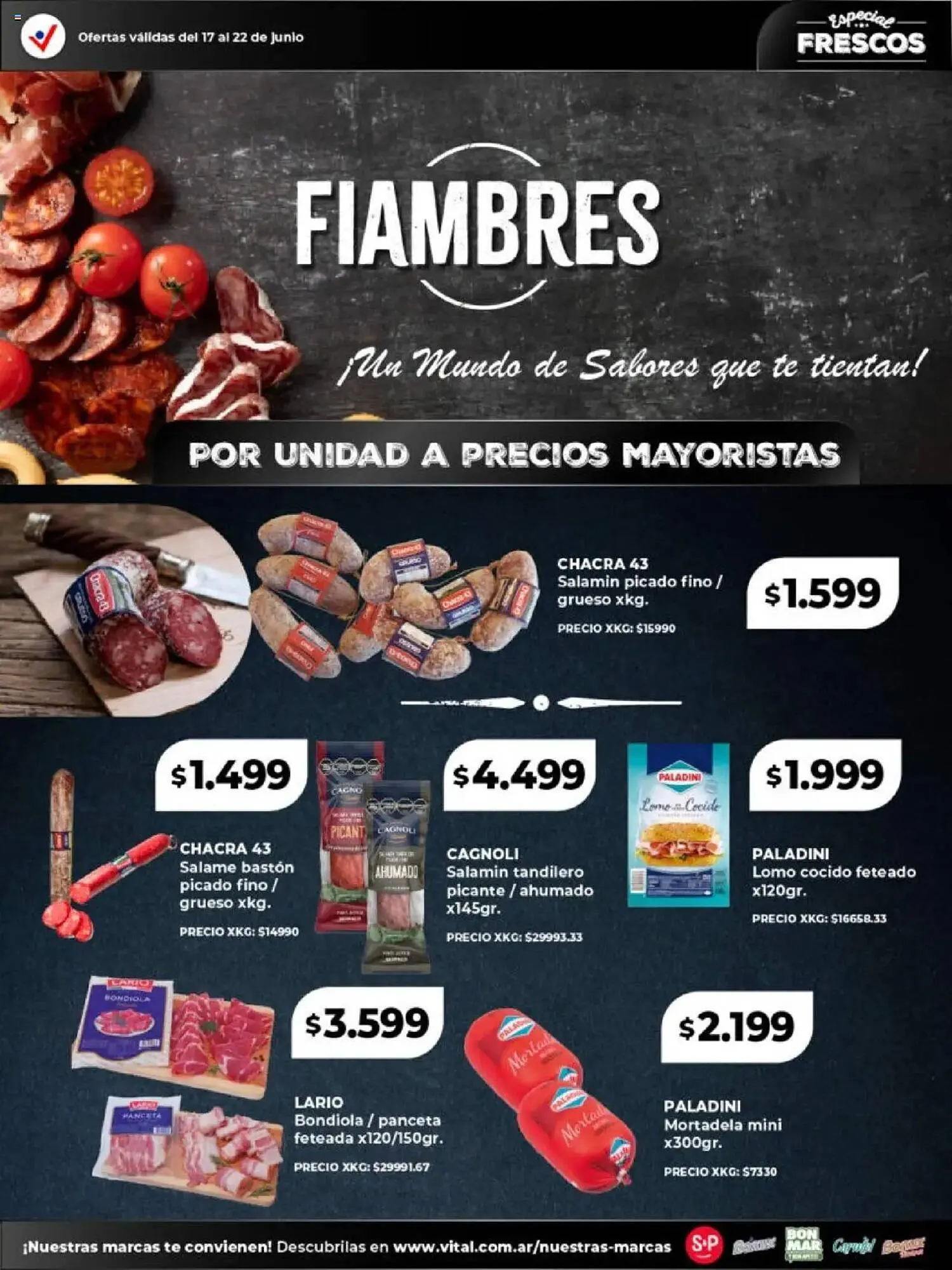 Ofertas de Catálogo Supermayorista Vital 17 de junio al 23 de junio 2025 - Página 9 del catálogo