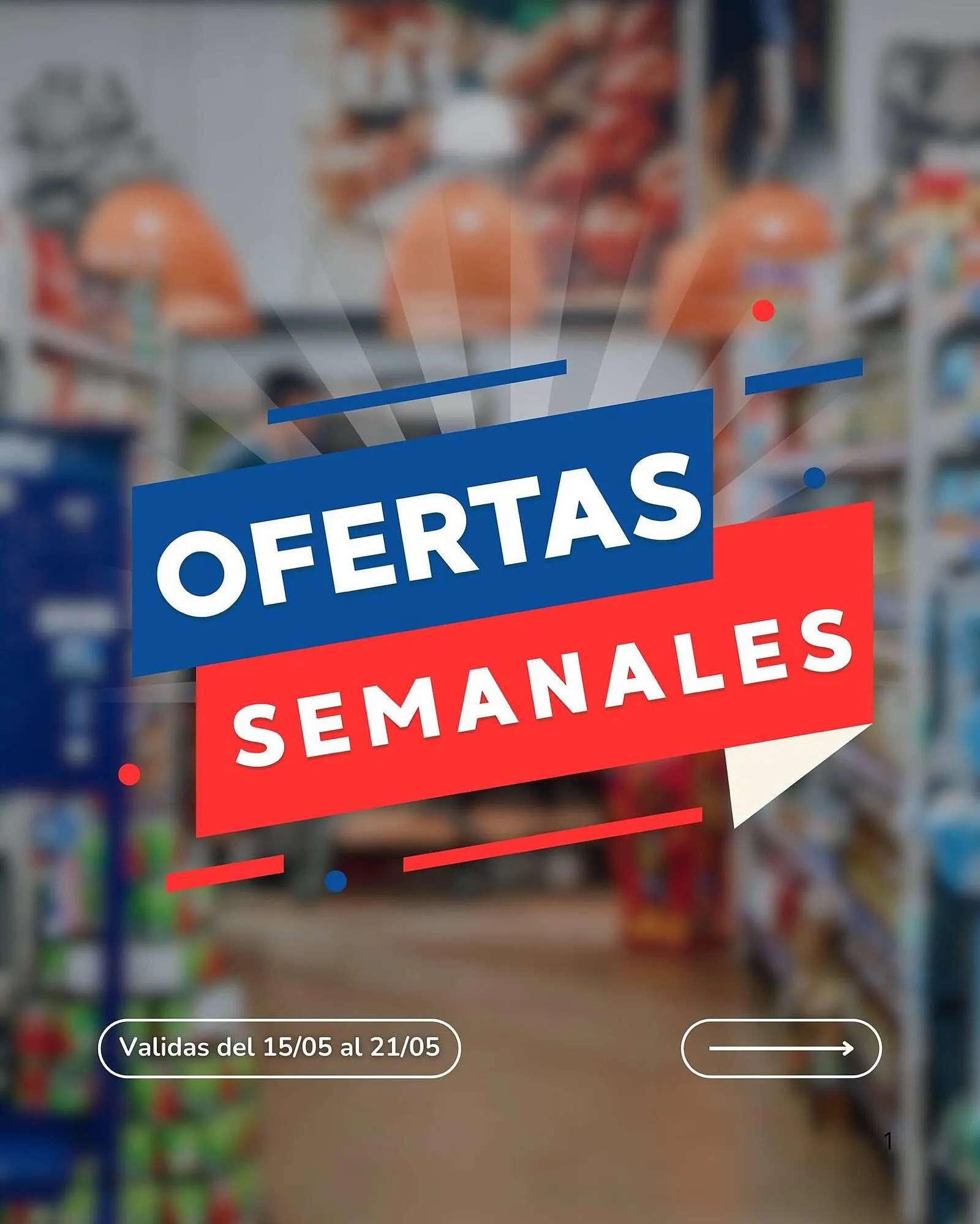 Ofertas de Catálogo Yaguane Supermercados 15 de mayo al 21 de mayo 2026 - Página 1 del catálogo