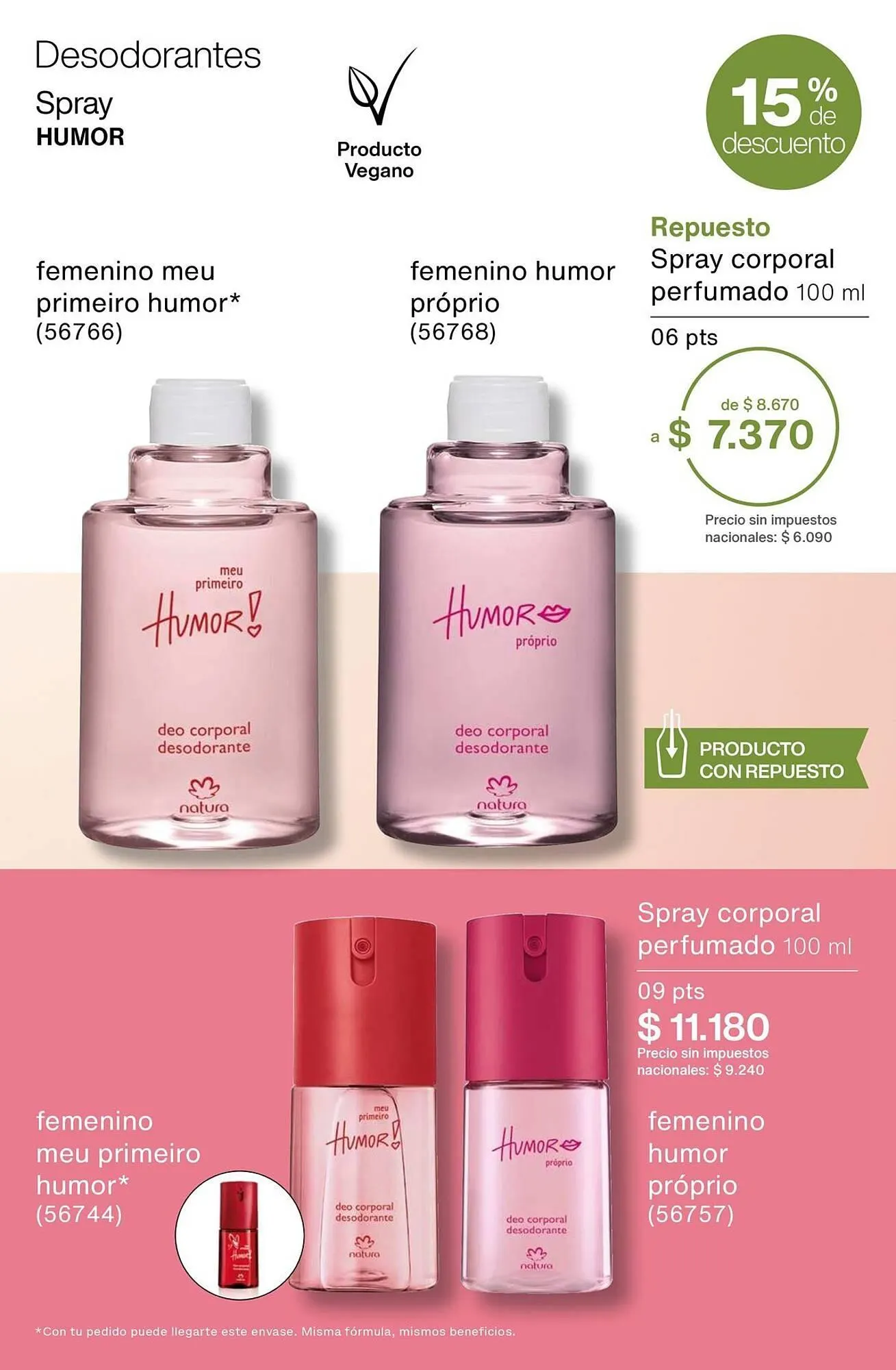 Ofertas de Catálogo Natura 29 de mayo al 30 de junio 2025 - Página 210 del catálogo