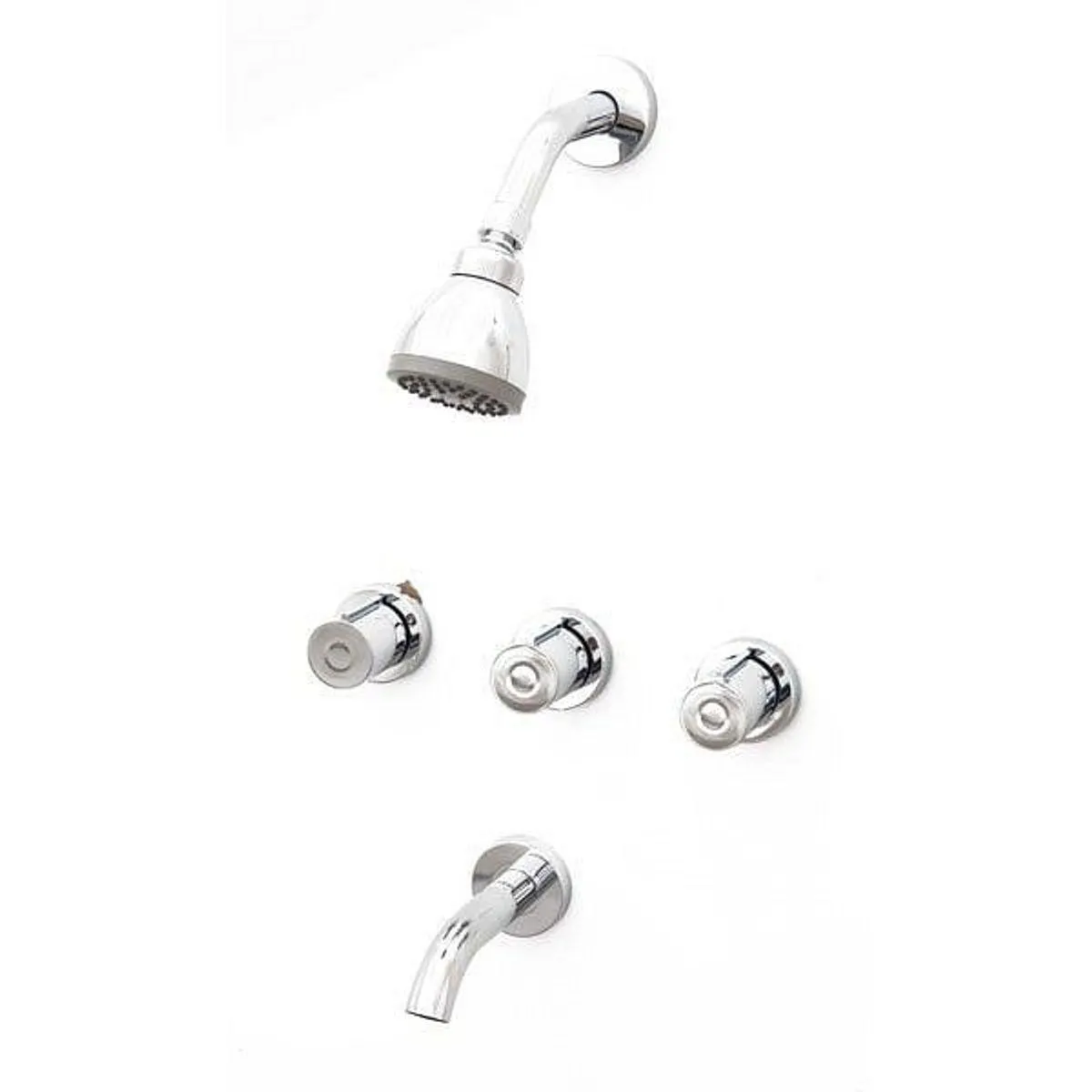 Grifería Bimando Cromada para Bañera Domani Piazza