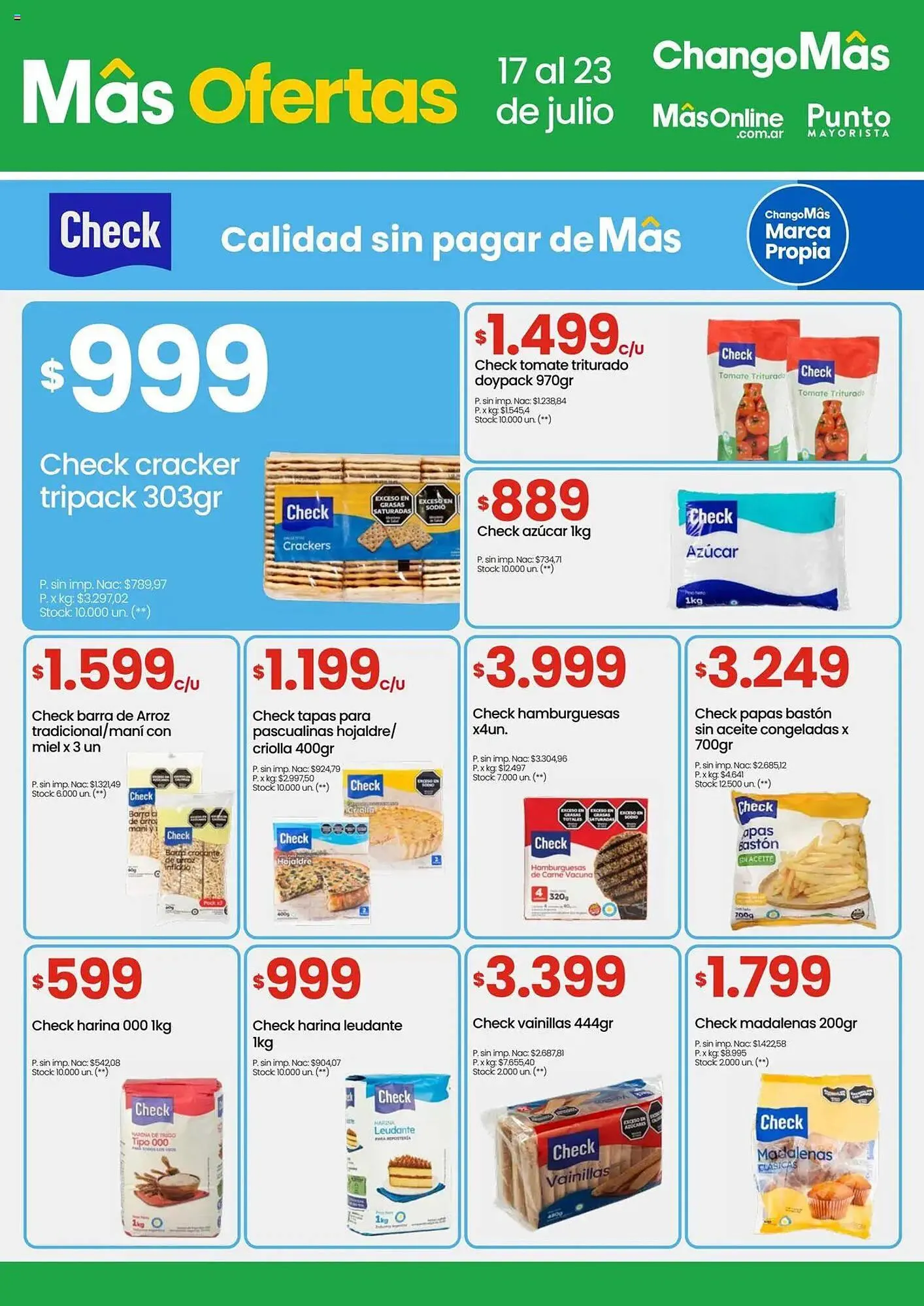 Ofertas de Catálogo Punto Mayorista 17 de julio al 24 de julio 2025 - Página 7 del catálogo