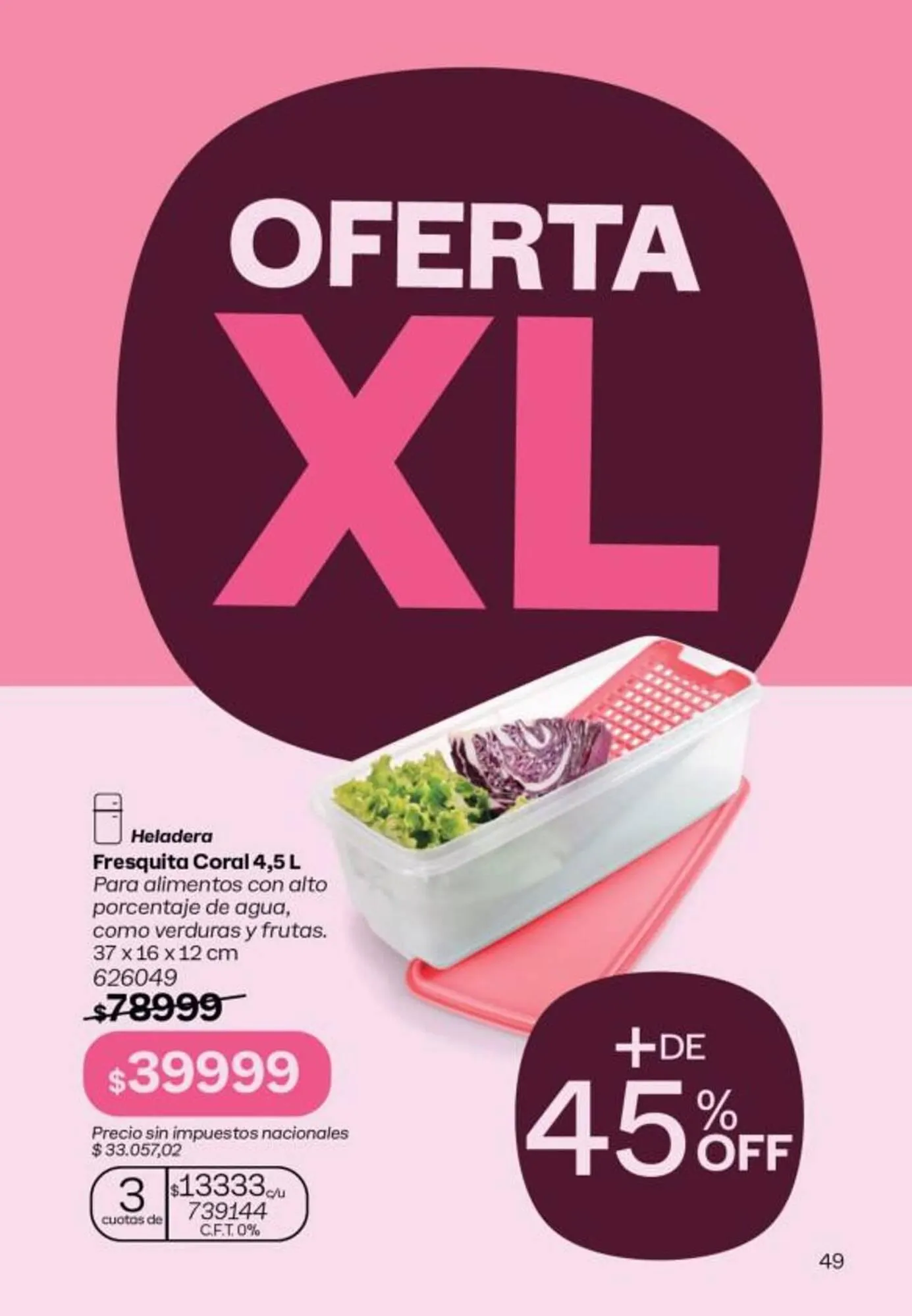 Ofertas de Folleto Tupperware 1 de octubre al 31 de octubre 2025 - Página 50 del catálogo