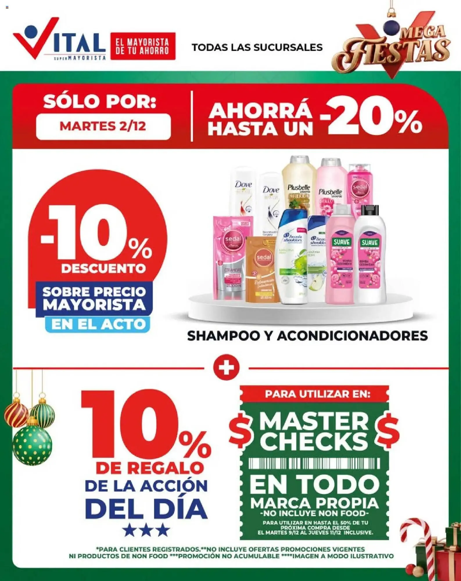 Ofertas de Catálogo Supermayorista Vital 2 de diciembre al 2 de diciembre 2025 - Página 2 del catálogo