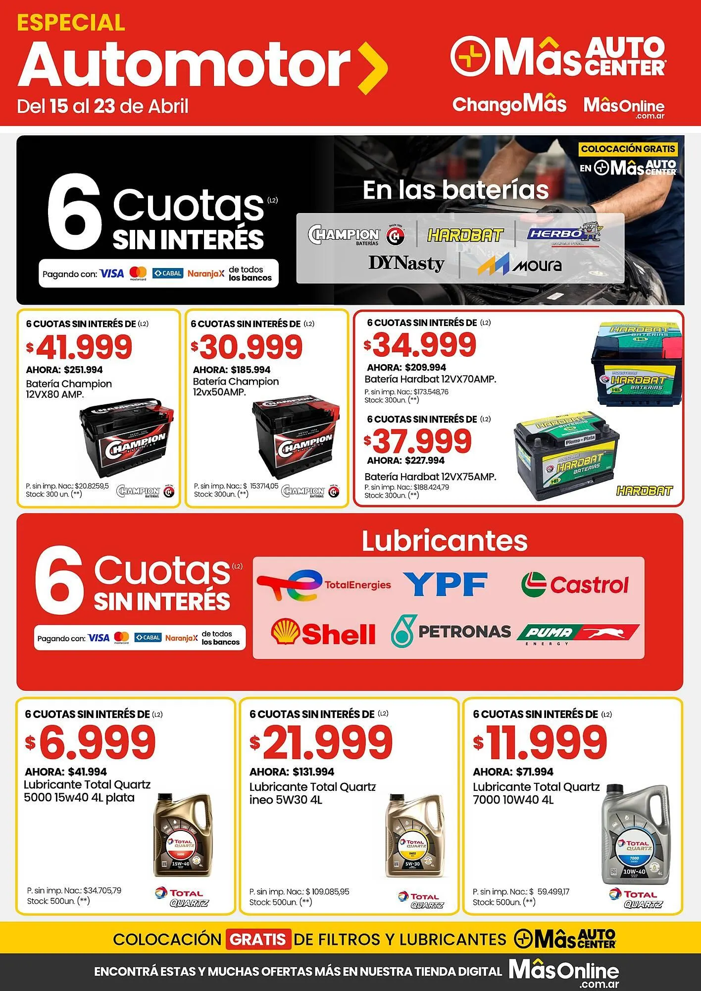 Ofertas de Catálogo Changomas 15 de abril al 23 de abril 2026 - Página 3 del catálogo