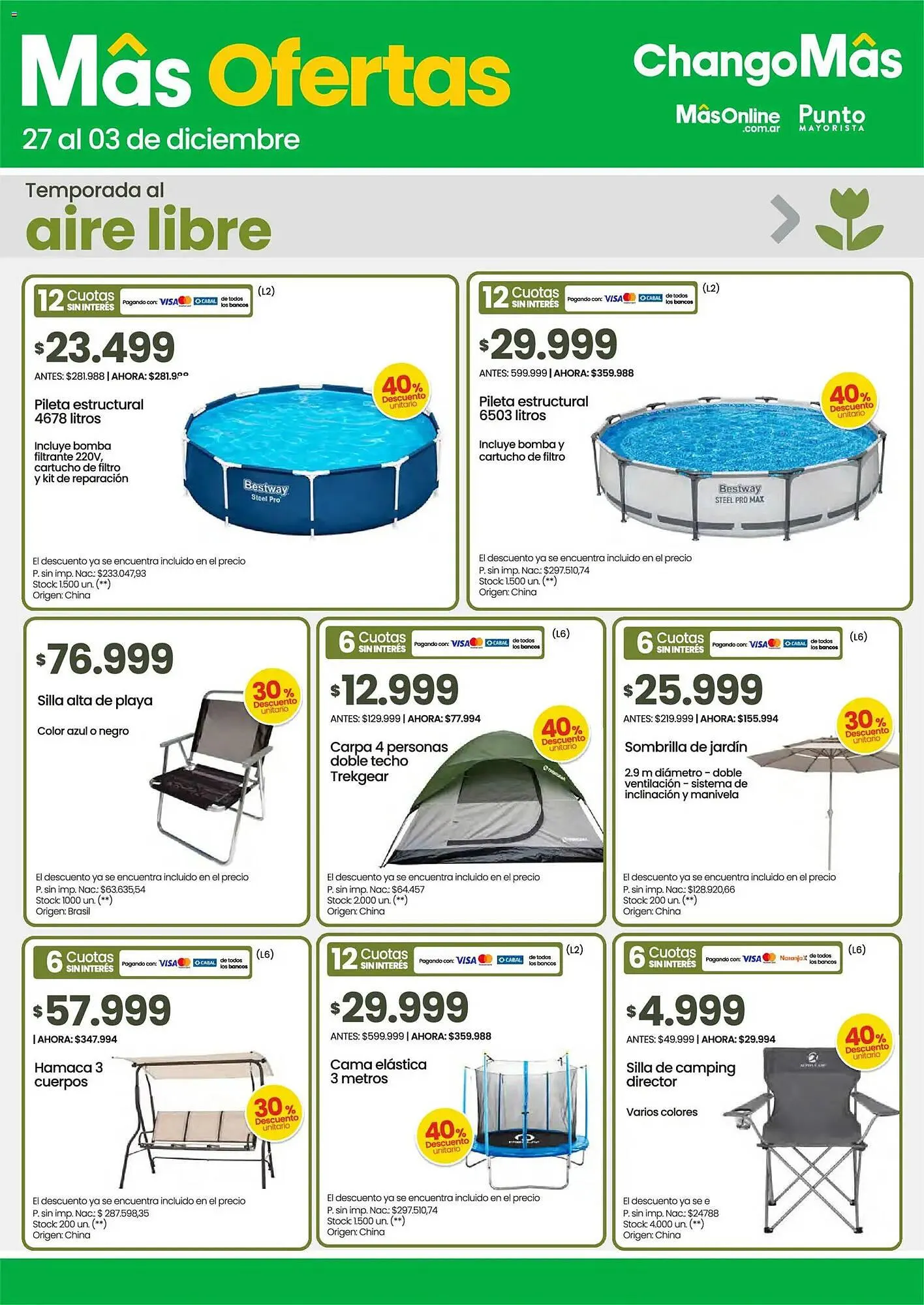 Ofertas de Catálogo Changomas 27 de noviembre al 3 de diciembre 2025 - Página 10 del catálogo