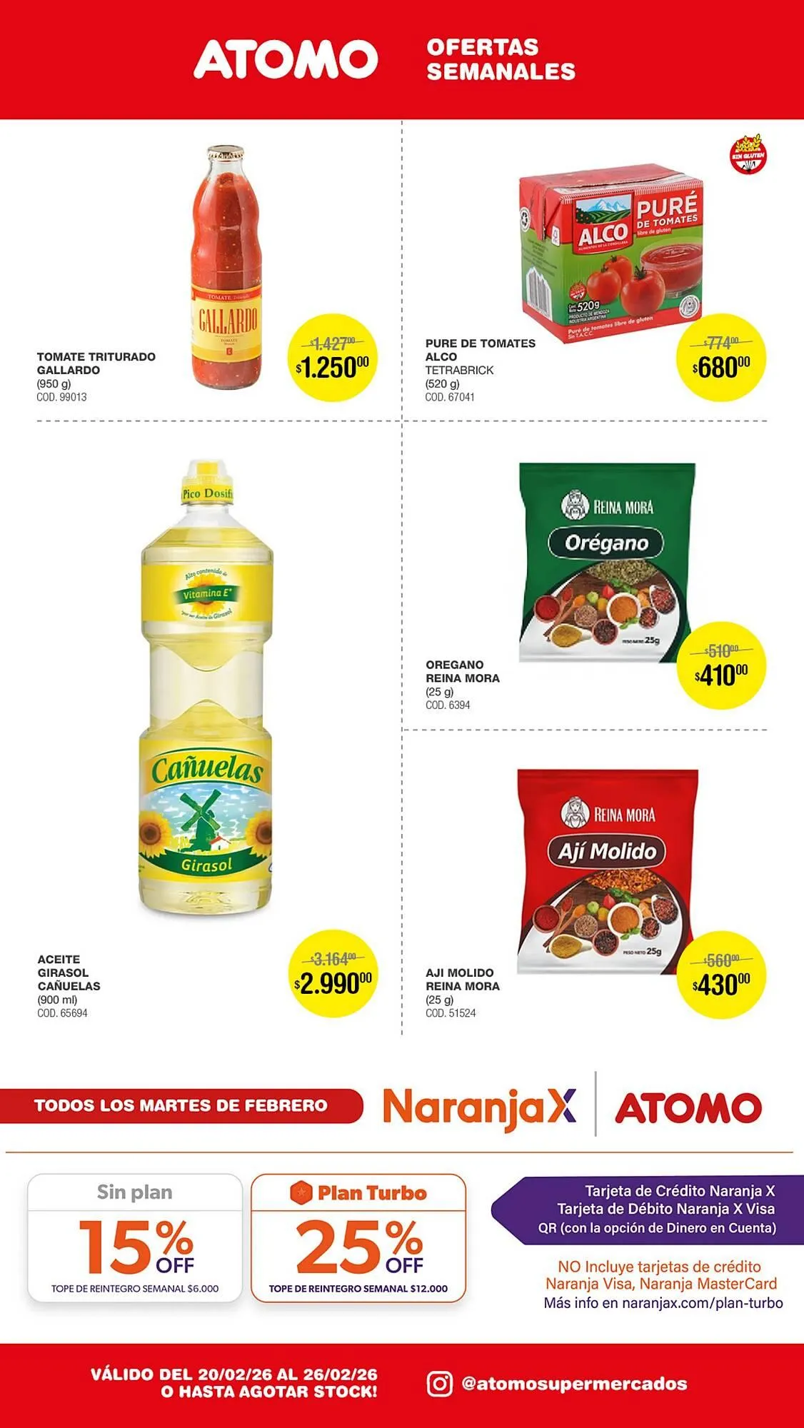 Ofertas de Catálogo Atomo Conviene 20 de febrero al 26 de febrero 2026 - Página 10 del catálogo