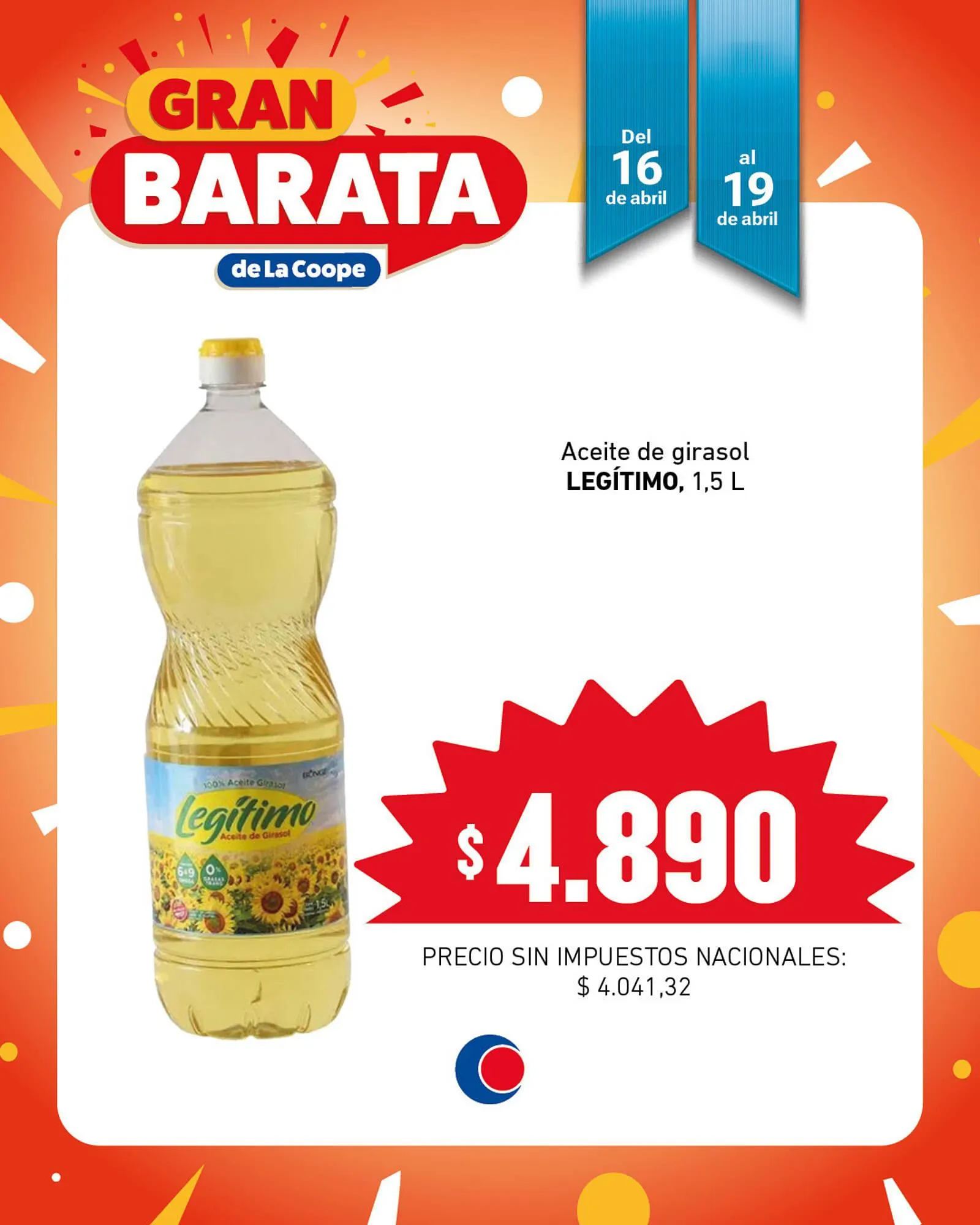 Ofertas de Catálogo Cooperativa Obrera 16 de abril al 19 de abril 2026 - Página 3 del catálogo