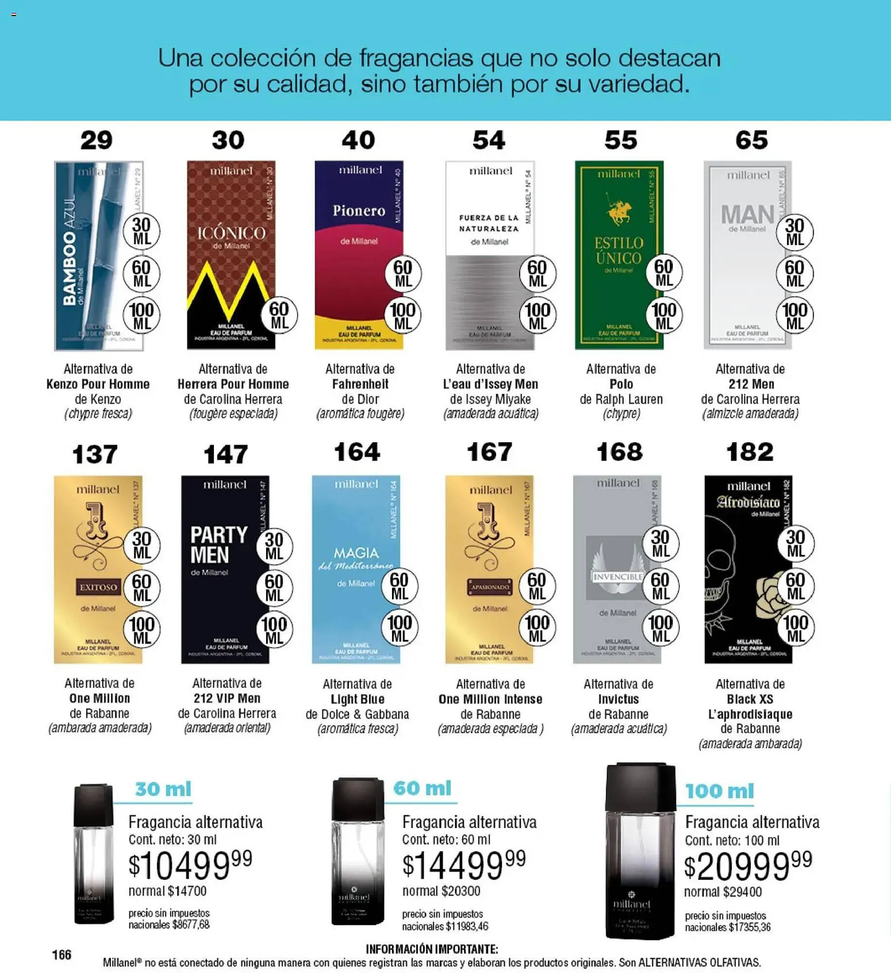 Ofertas de Catálogo Millanel Cosmética 27 de abril al 25 de mayo 2026 - Página 166 del catálogo