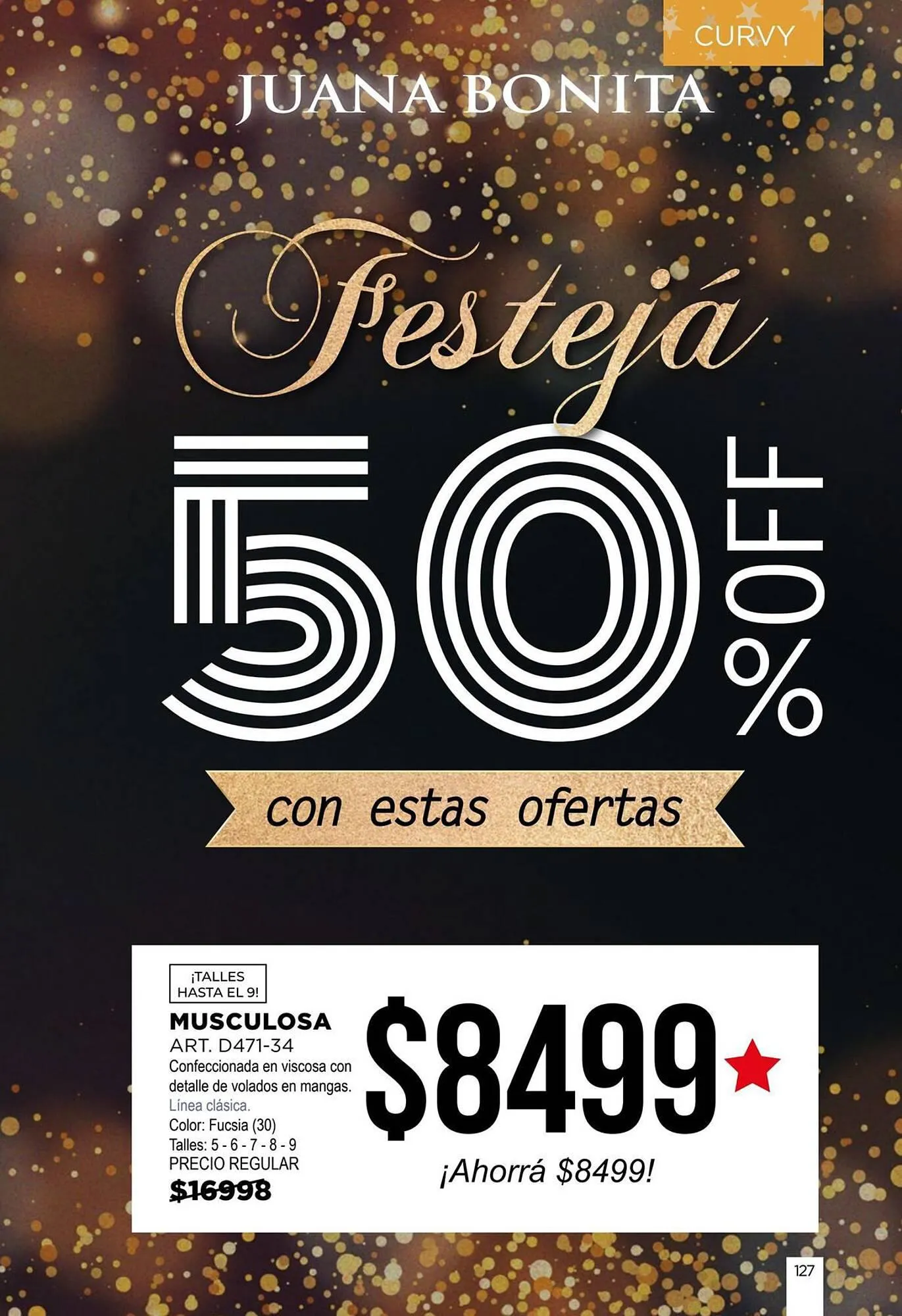 Ofertas de Catálogo Juana Bonita 27 de noviembre al 31 de diciembre 2023 - Página 35 del catálogo