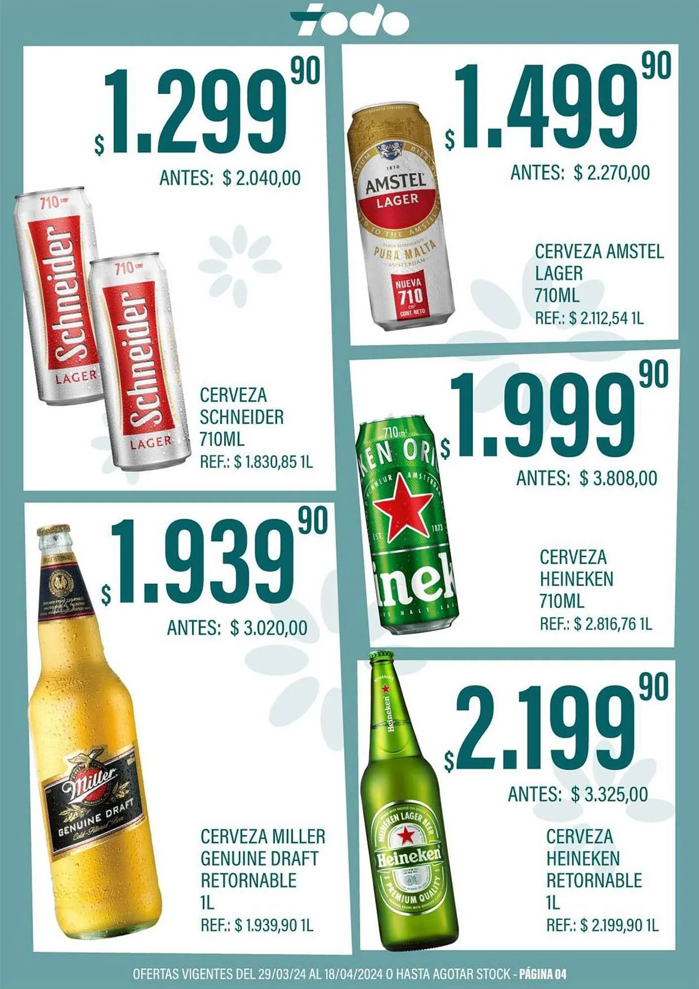 Ofertas de Catálogo Supermercados Todo 3 de abril al 18 de abril 2024 - Página 4 del catálogo