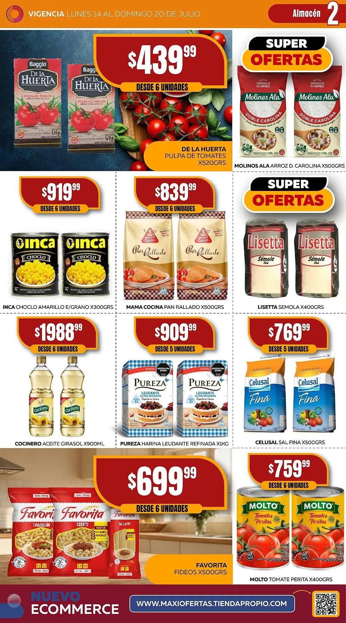 Ofertas de Catálogo Maxi Ofertas 14 de julio al 20 de julio 2025 - Página 2 del catálogo