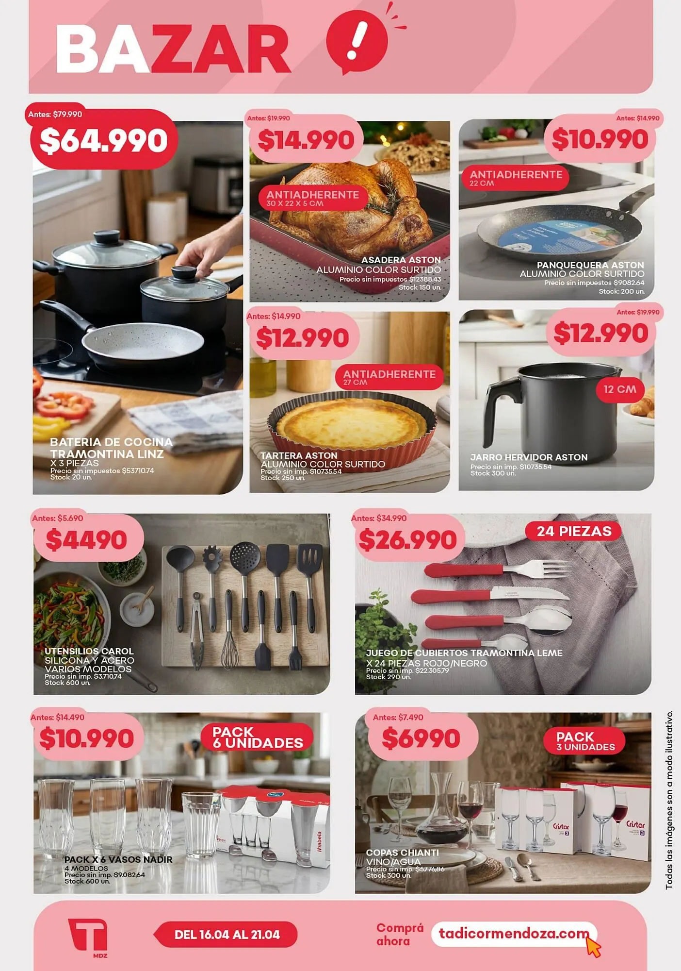 Ofertas de Catálogo Supermercados Tadicor 16 de abril al 21 de abril 2026 - Página 12 del catálogo