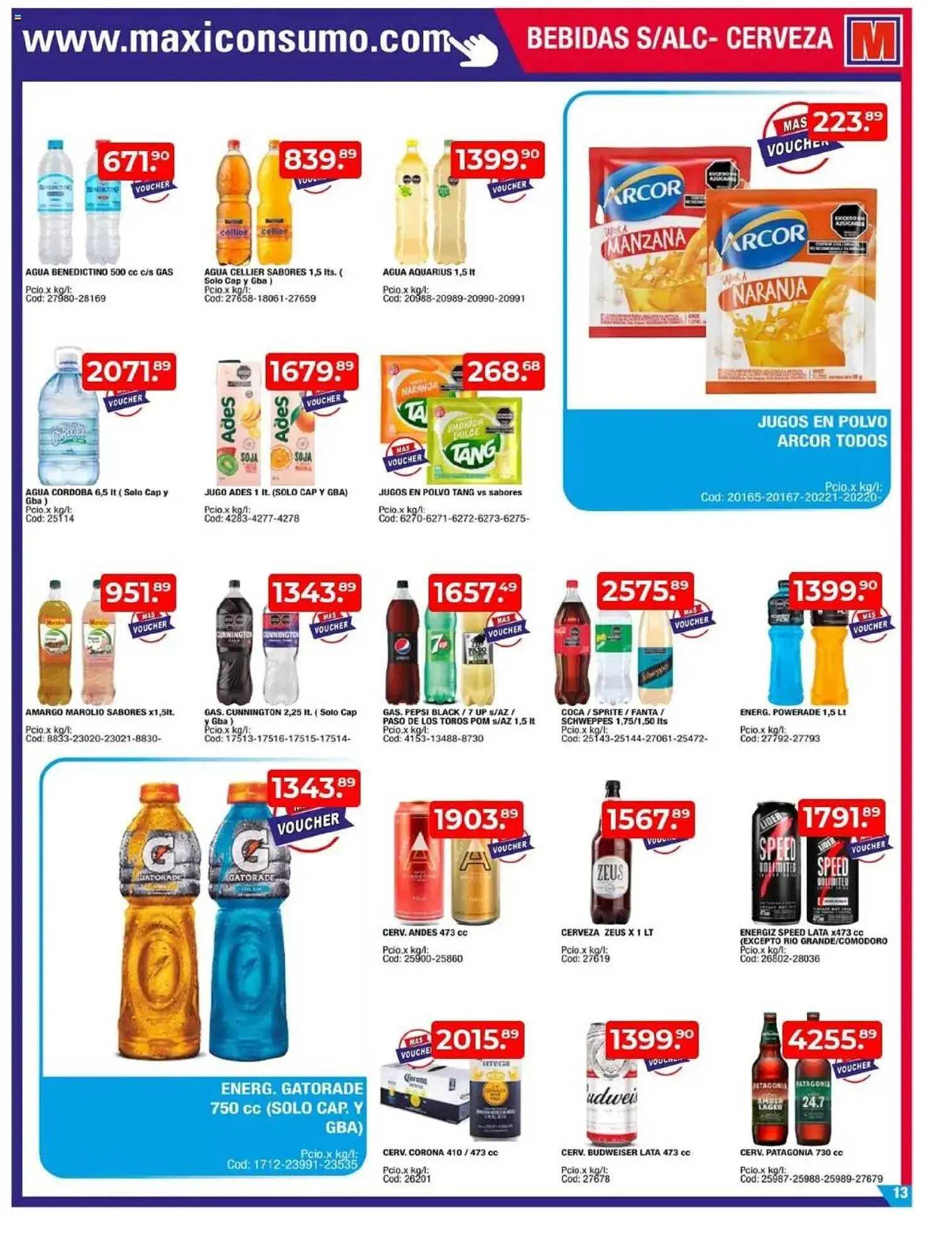 Ofertas de Catálogo Maxiconsumo 14 de abril al 20 de abril 2025 - Página 13 del catálogo
