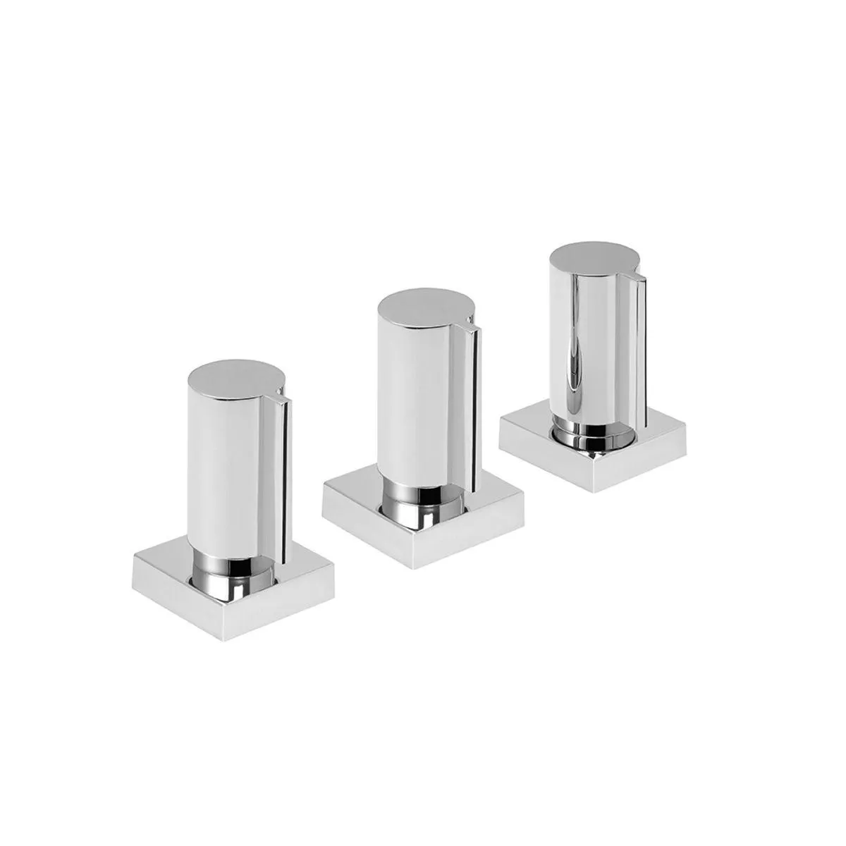 Grifería Bimando Cromada para Bidet Toledo Peirano