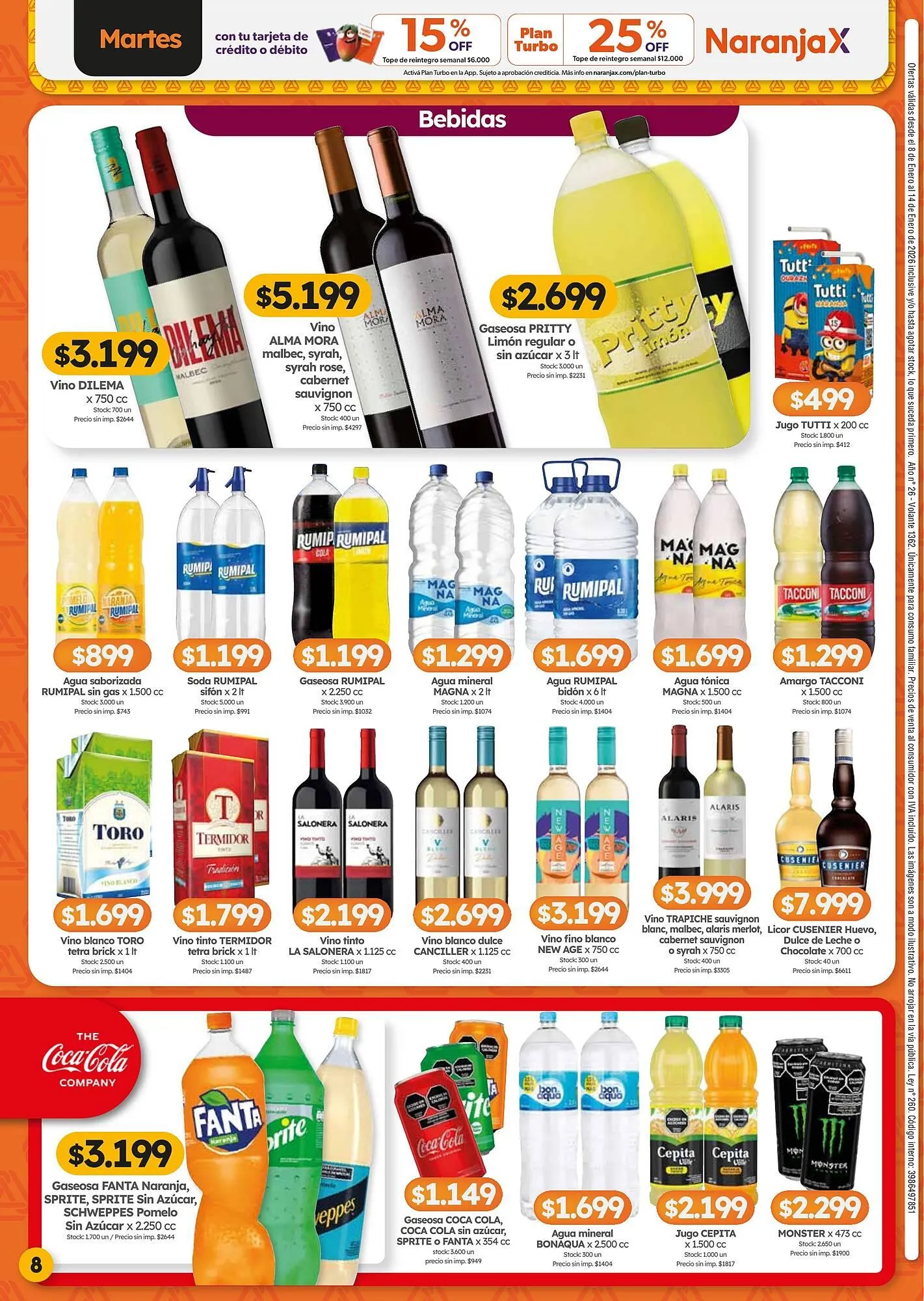 Ofertas de Folleto Cordiez 8 de enero al 14 de enero 2026 - Página 8 del catálogo