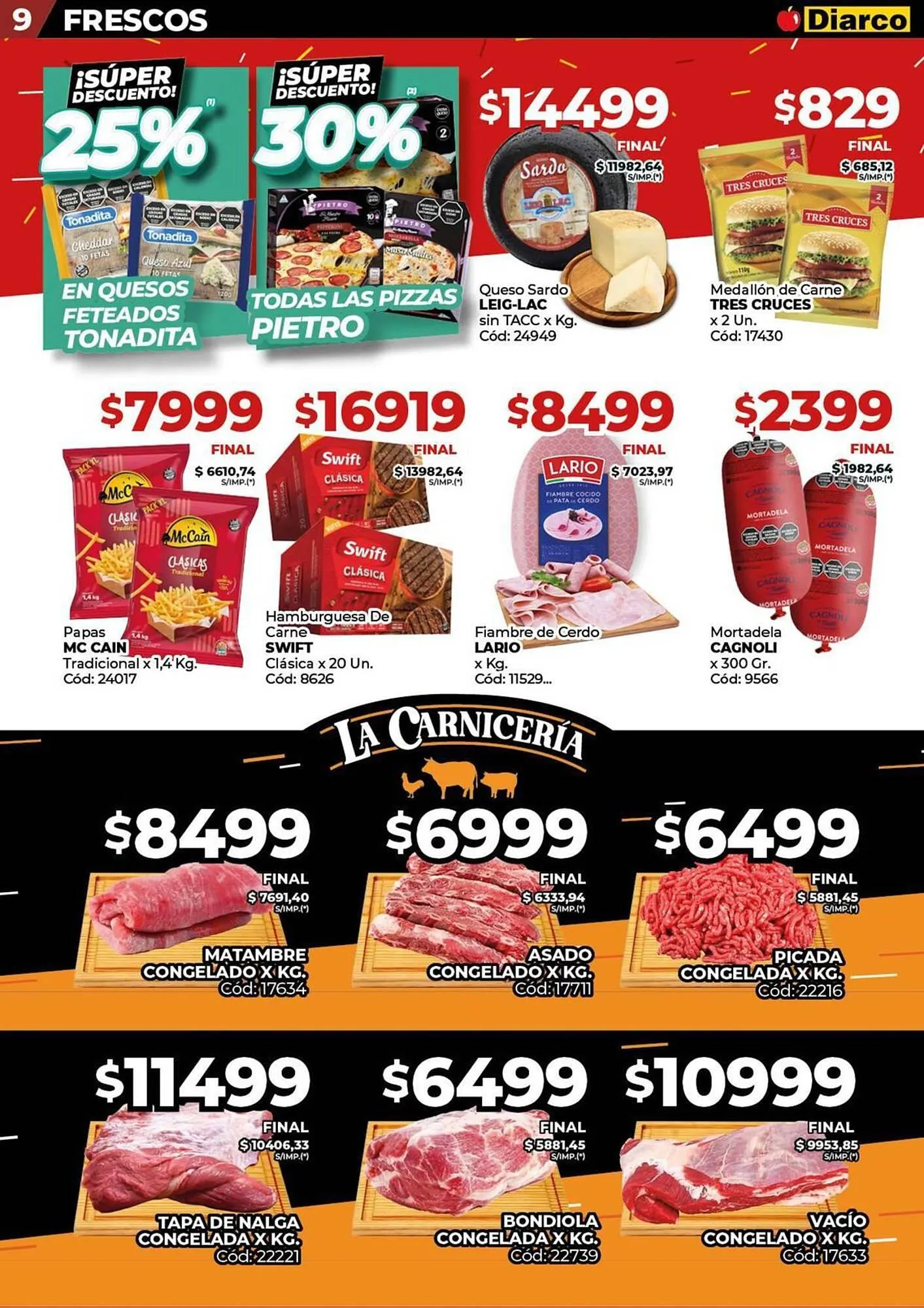 Ofertas de Catálogo Diarco 9 de junio al 16 de junio 2025 - Página 9 del catálogo