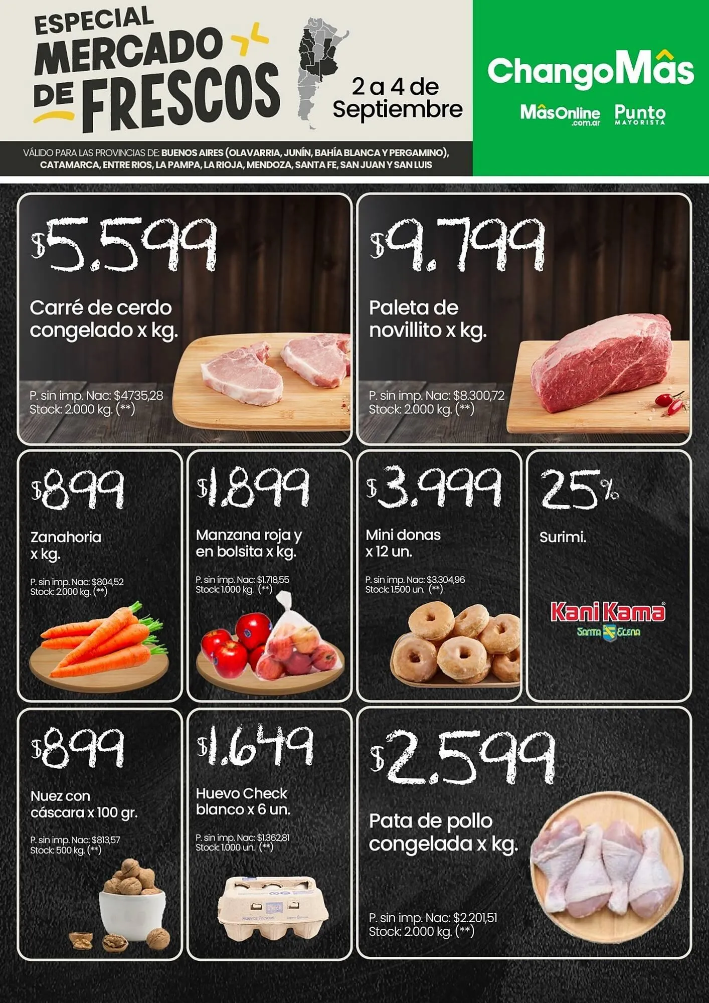 Ofertas de catálogo Punto Mayorista 2 de septiembre al 6 de septiembre 2025 - Página 1 del catálogo