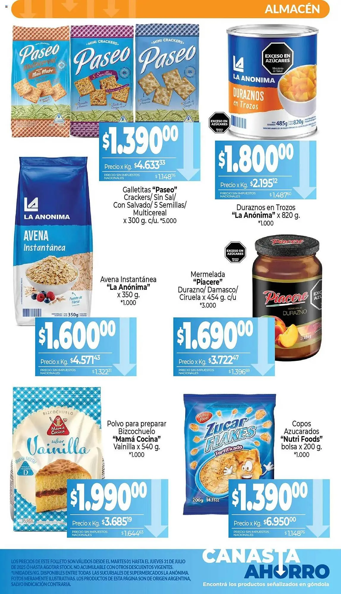 Ofertas de Catálogo La Anonima 1 de julio al 1 de agosto 2025 - Página 6 del catálogo