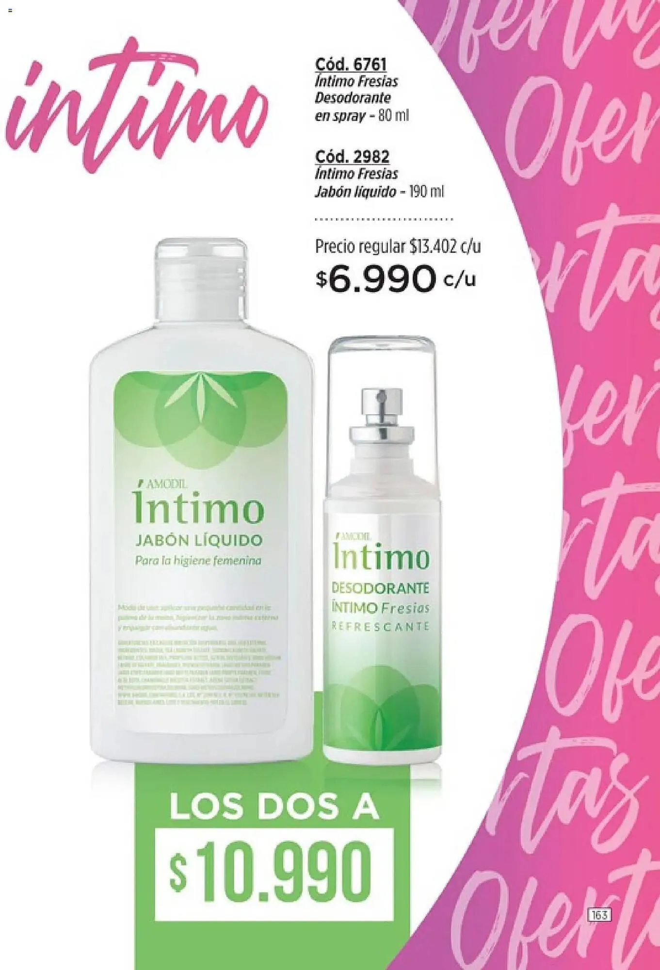 Ofertas de Catálogo Amodil 1 de marzo al 31 de marzo 2026 - Página 163 del catálogo