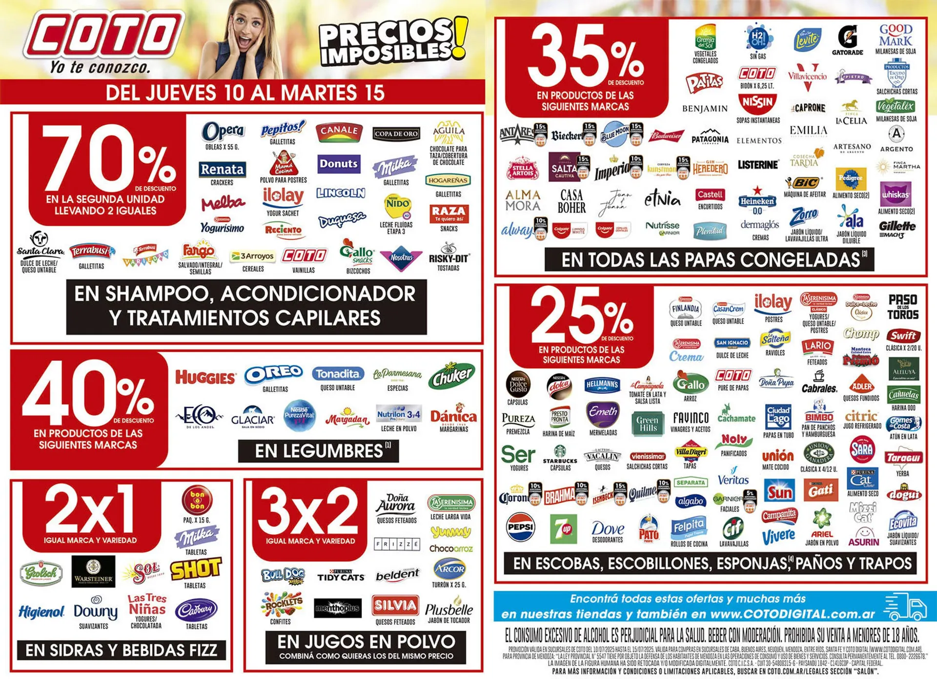 Ofertas de Catálogo Coto 15 de julio al 17 de julio 2025 - Página 1 del catálogo