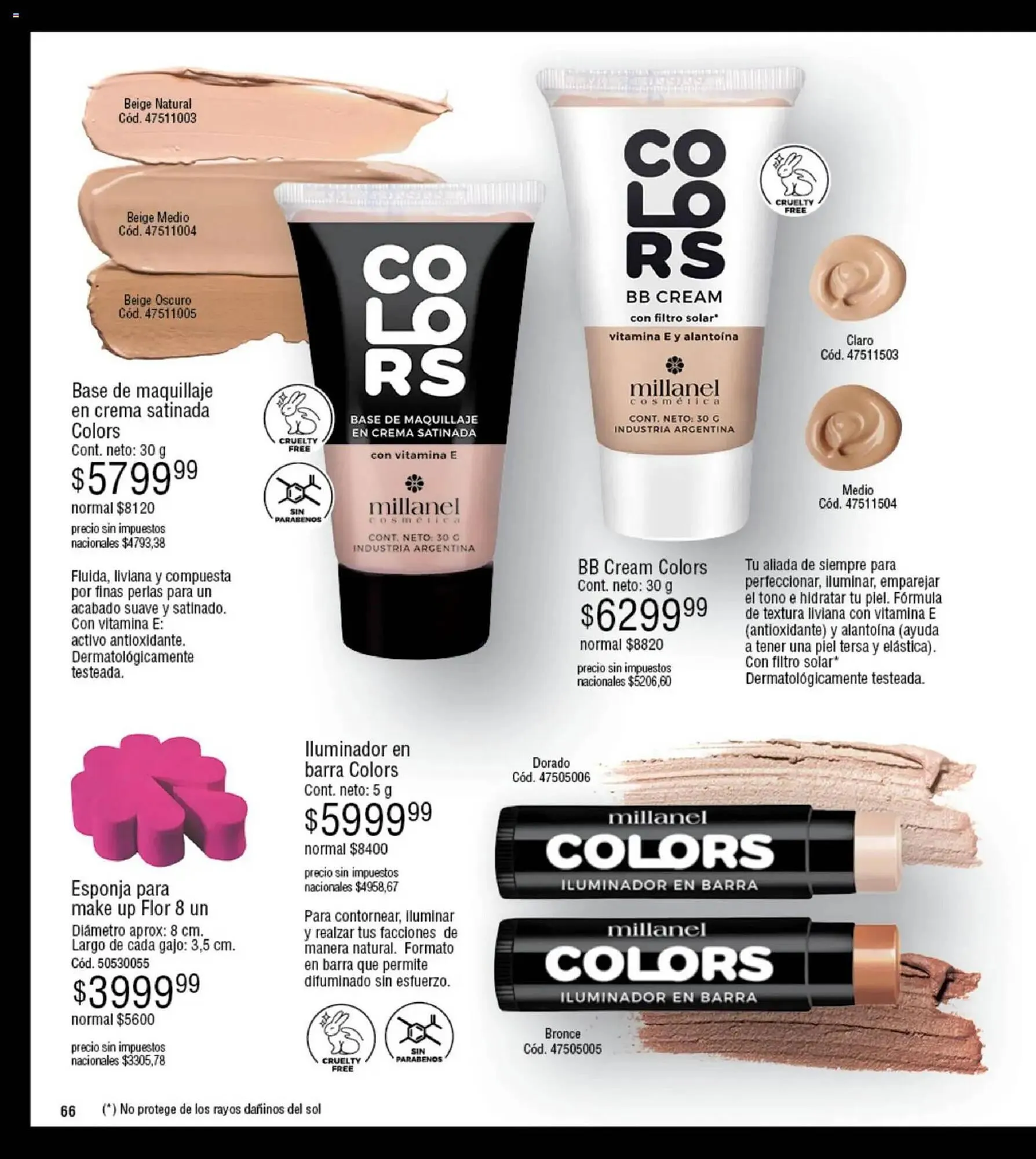 Ofertas de Catálogo Millanel Cosmética 5 de enero al 1 de febrero 2026 - Página 66 del catálogo
