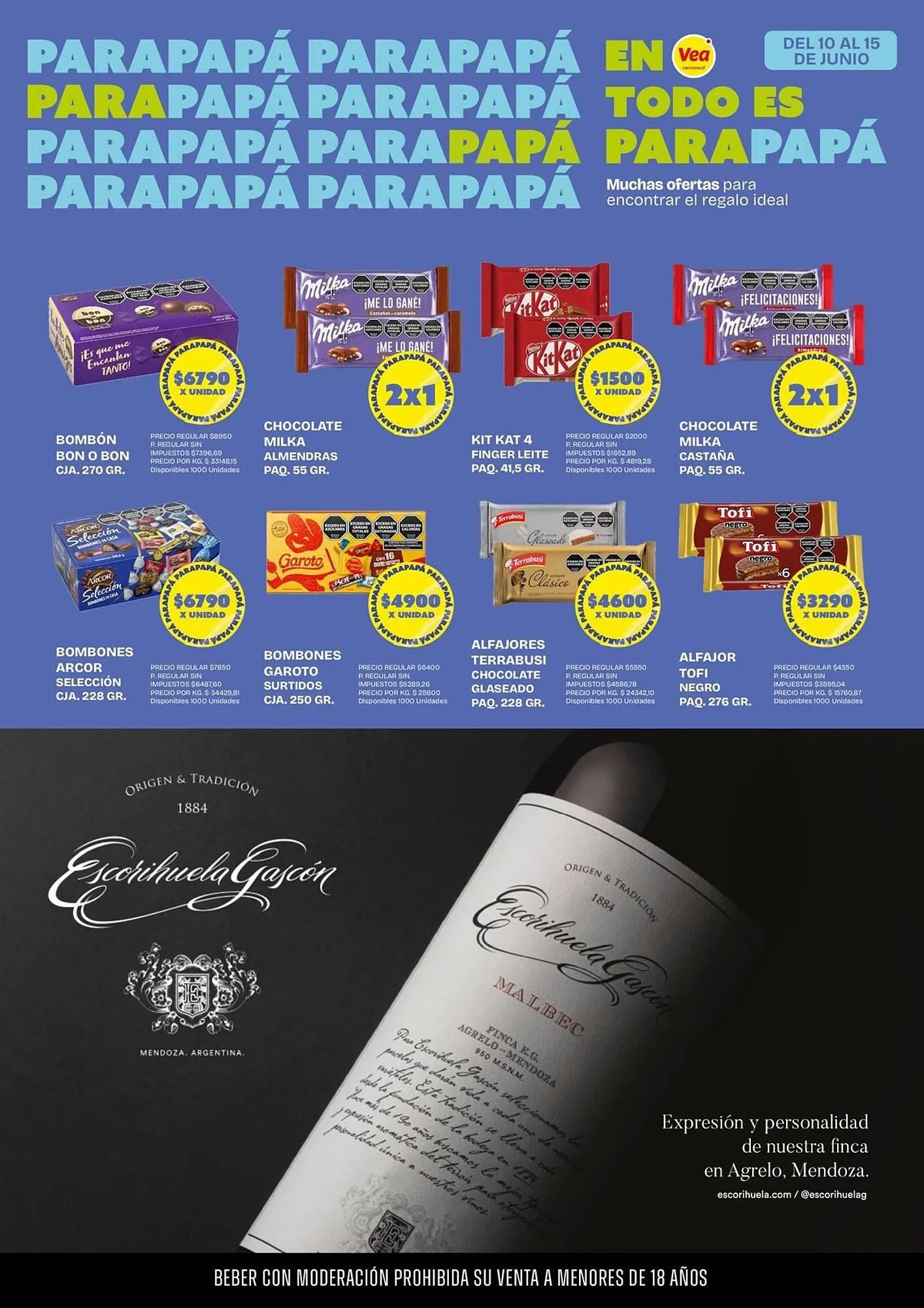 Ofertas de Catálogo Supermercados Vea 10 de junio al 15 de junio 2025 - Página 12 del catálogo