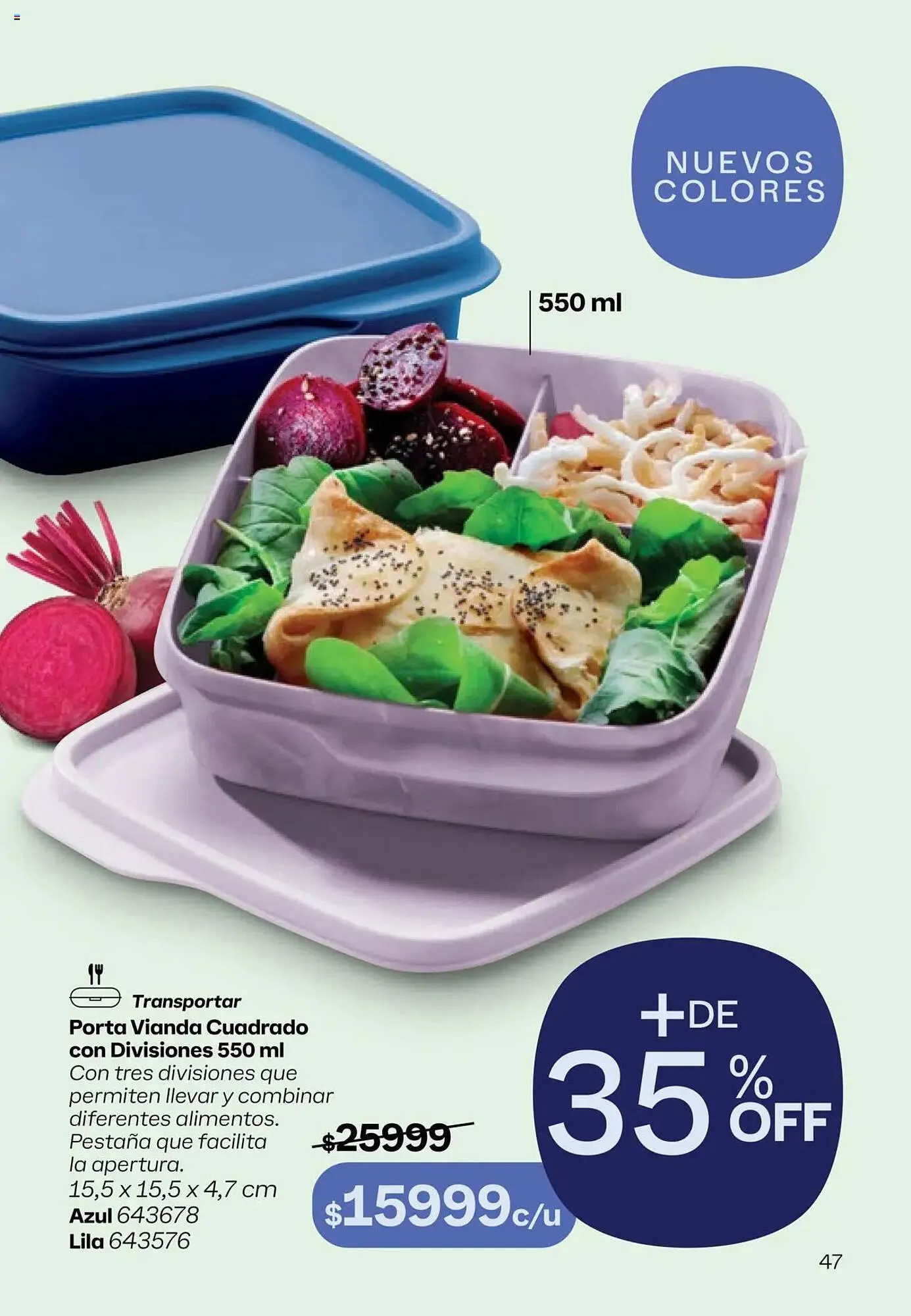 Ofertas de Catálogo Tupperware 9 de abril al 22 de abril 2025 - Página 47 del catálogo
