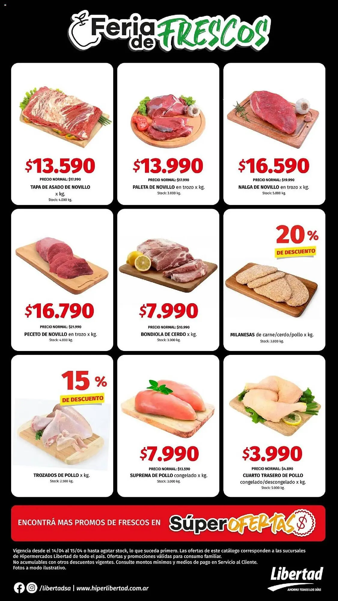 Ofertas de Catálogo Hipermercado Libertad 14 de abril al 16 de abril 2026 - Página 2 del catálogo