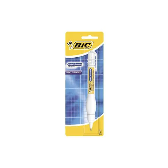 Corrector BIC Shake'n Squeeze Blister 1 unidad